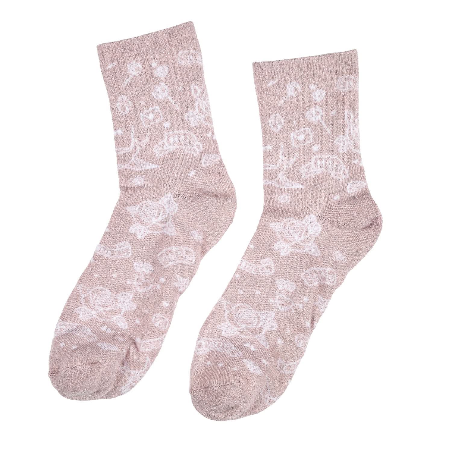 COFFRET BOUTEILLE 3 PAIRES DE CHAUSSETTES PAILLETTES - Image 10