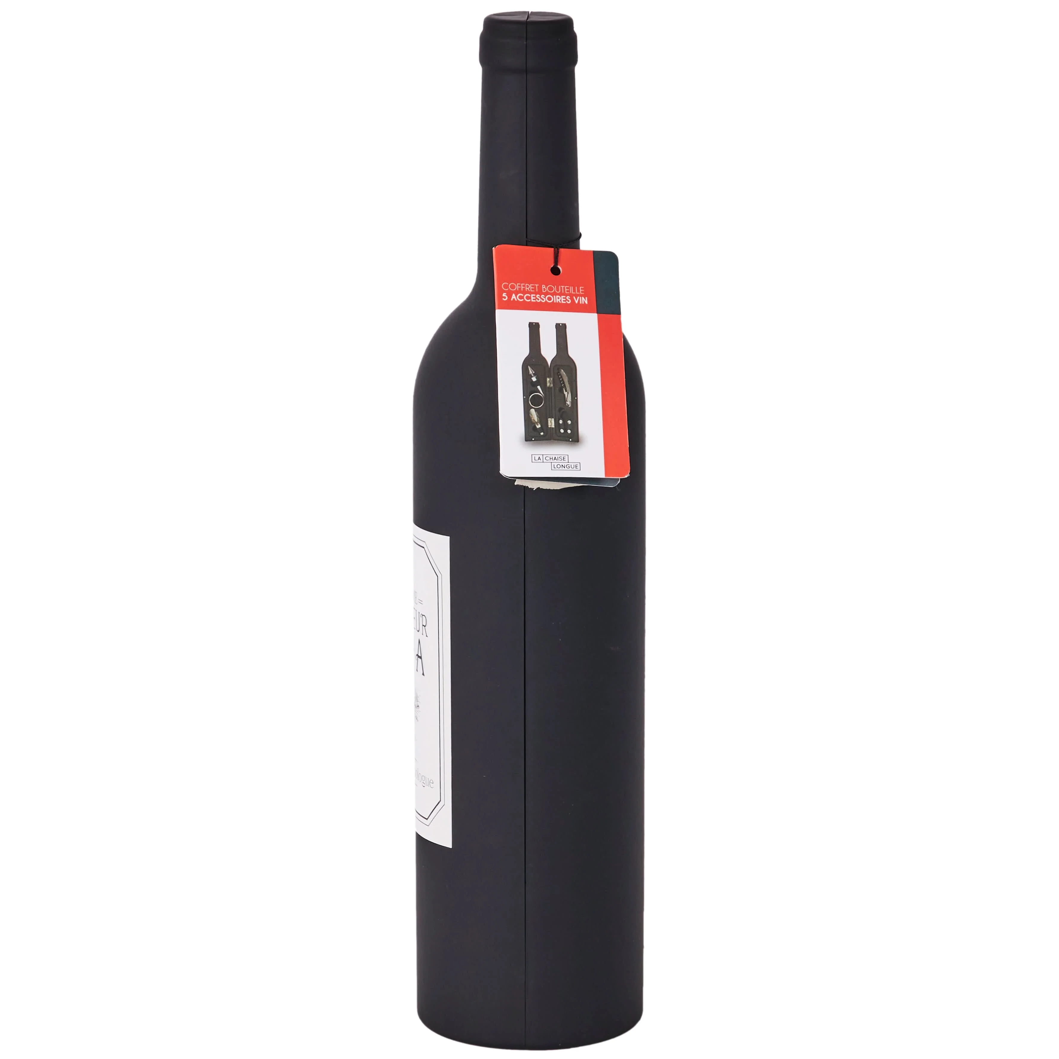 COFFRET BOUTEILLE 5 ACCESSOIRES VIN MEILLEUR PAPA - Image 3
