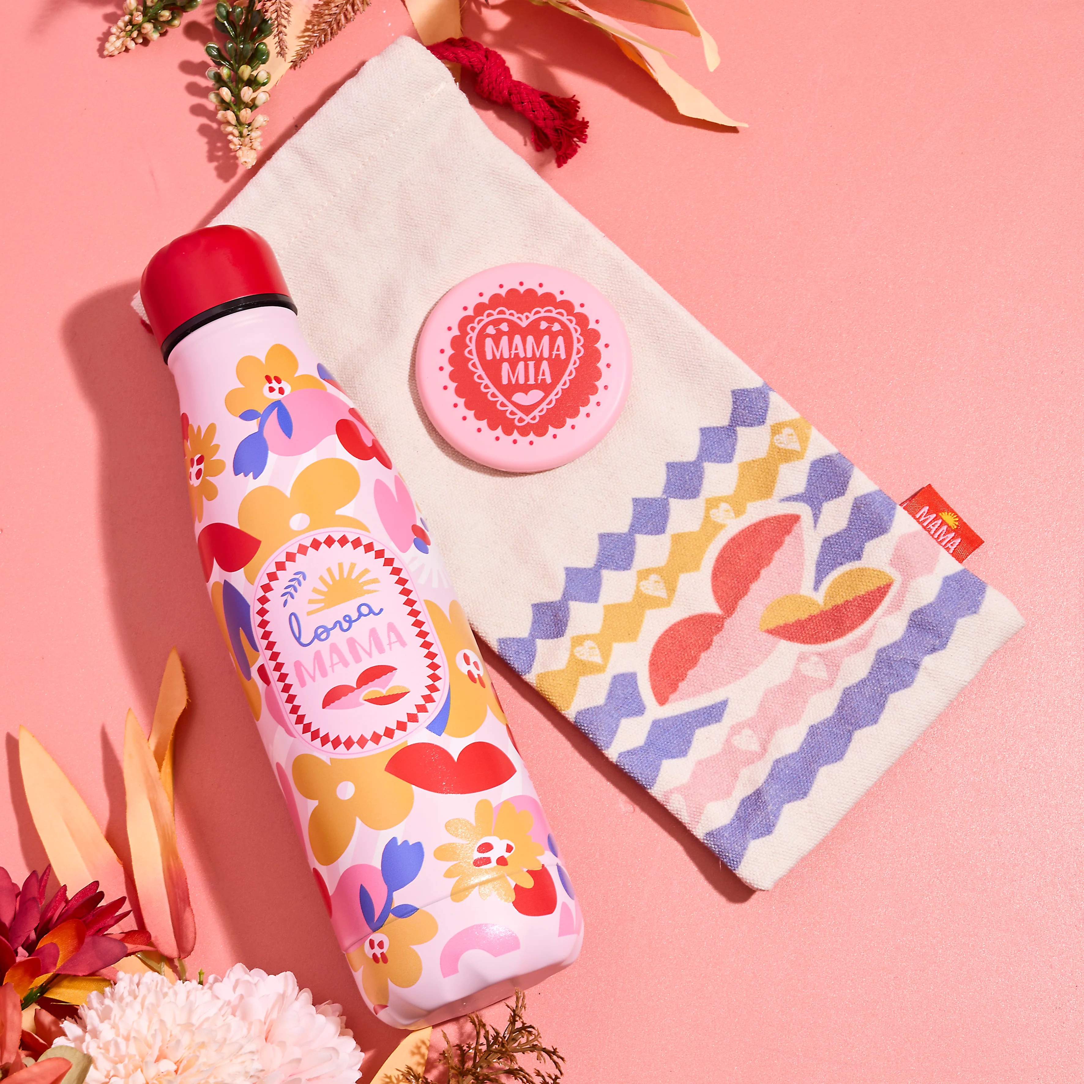 COFFRET BOUTEILLE ISOTHERME MAMA MI AMORE - Image 2