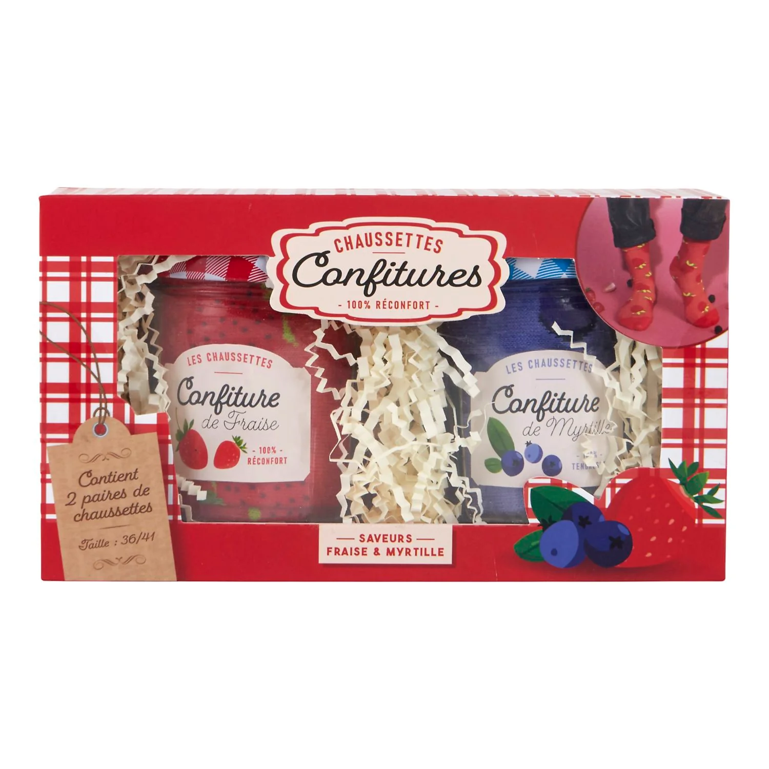 COFFRET CHAUSSETTES CONFITURES - Image 6