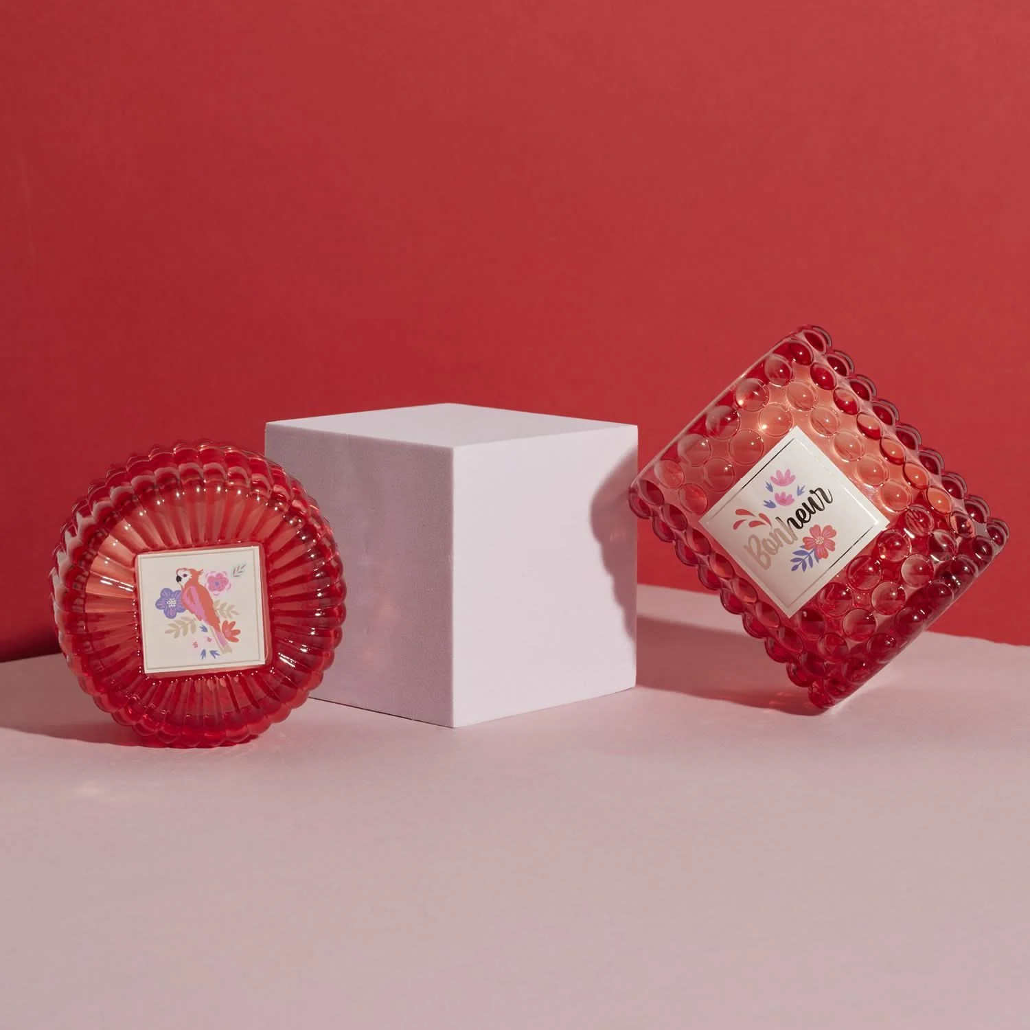 COFFRET DE 2 BOUGIES BONHEUR BIRDY - Image 5