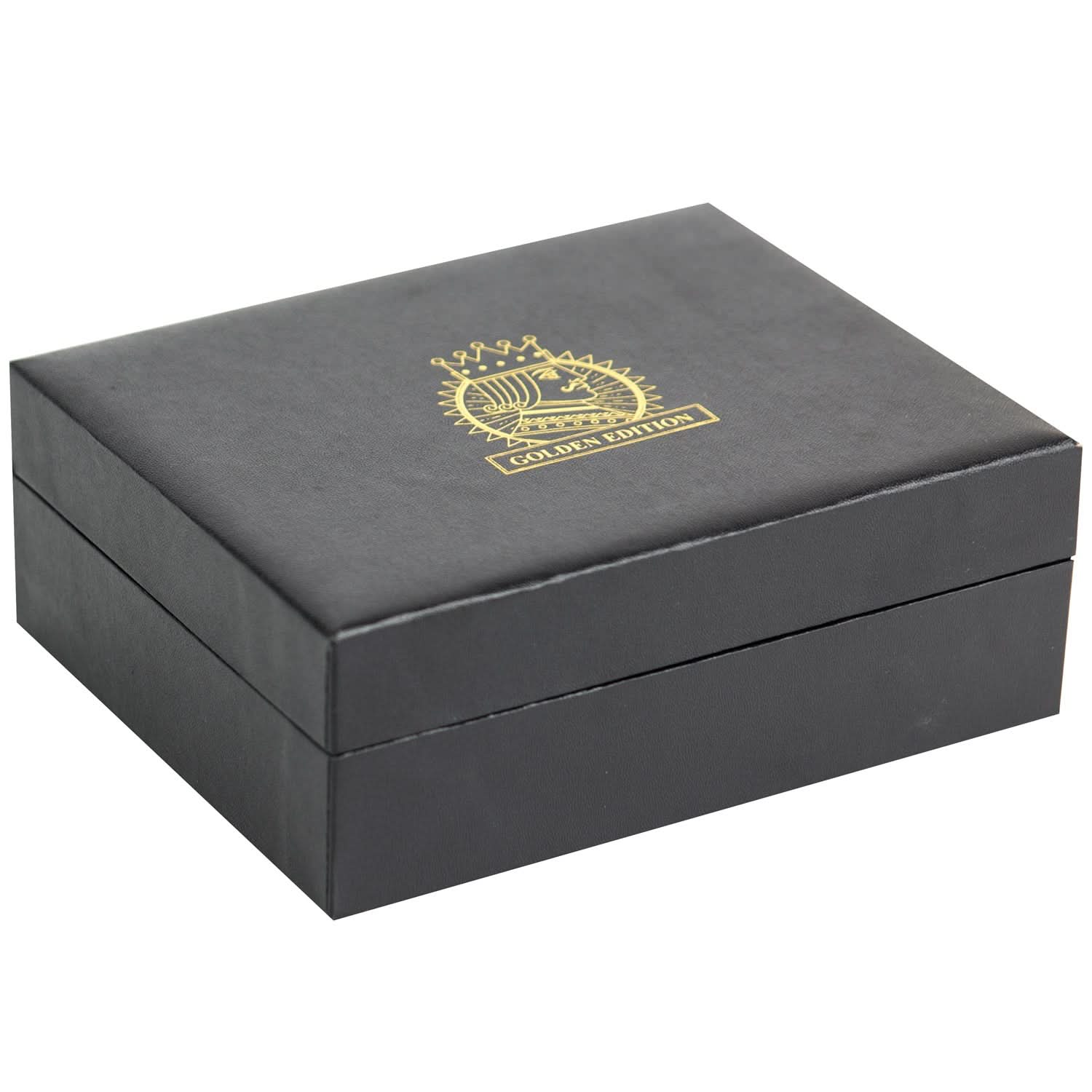 COFFRET DE 2 JEUX DE CARTES DOREES - Image 6