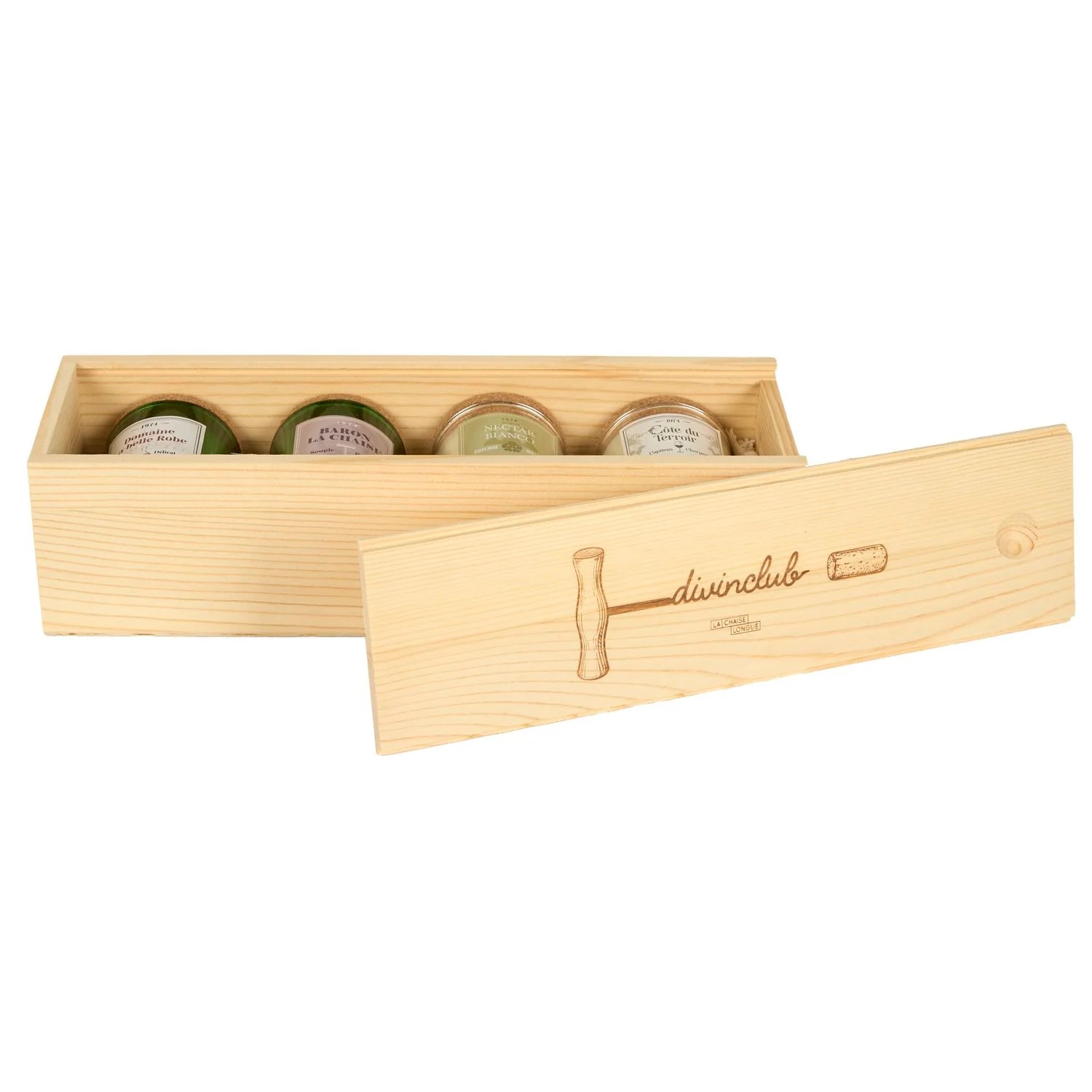 COFFRET DE 4 BOUGIES DIVIN CLUB - Image 8