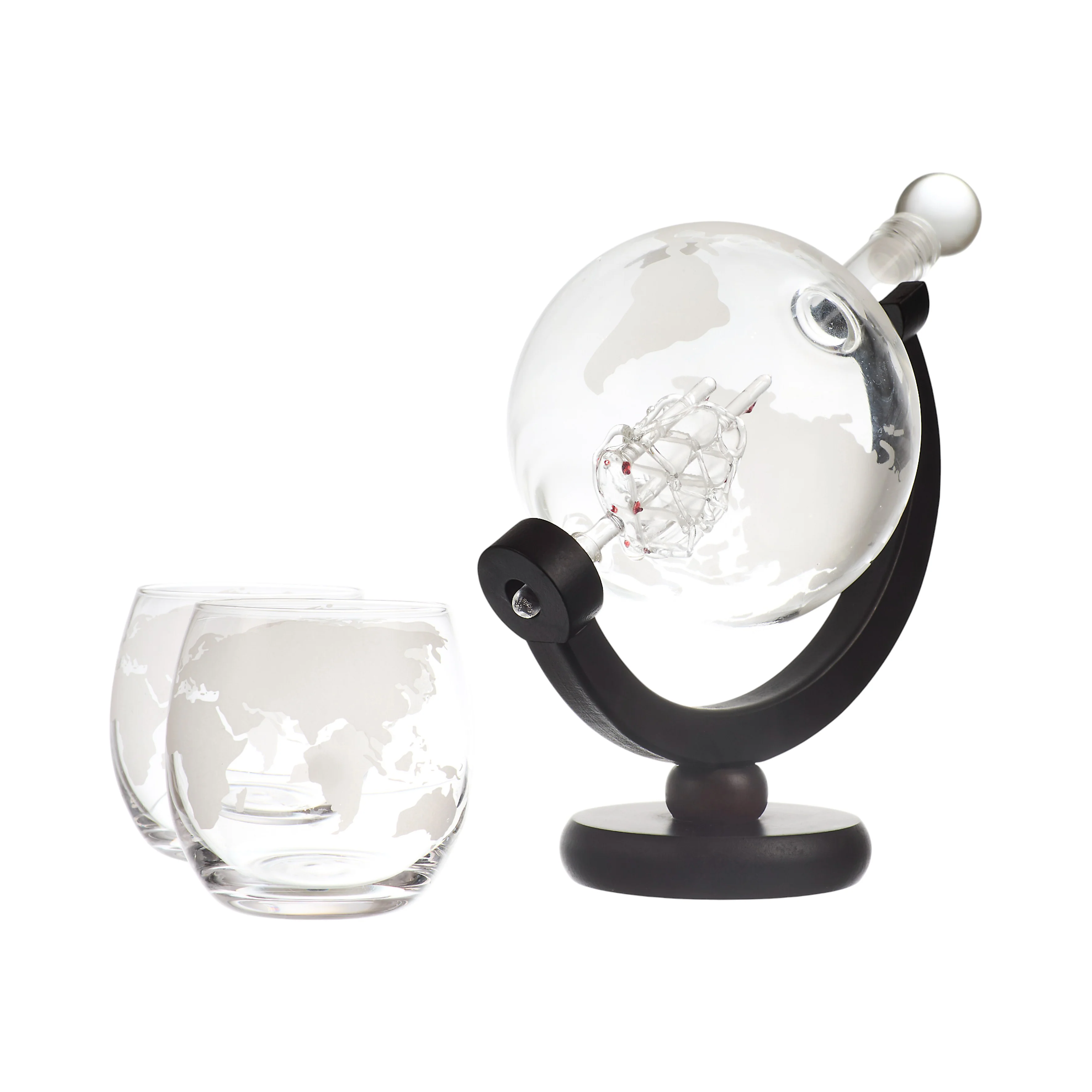 COFFRET DECANTEUR ET 2 VERRES CAP HORN - Image 3