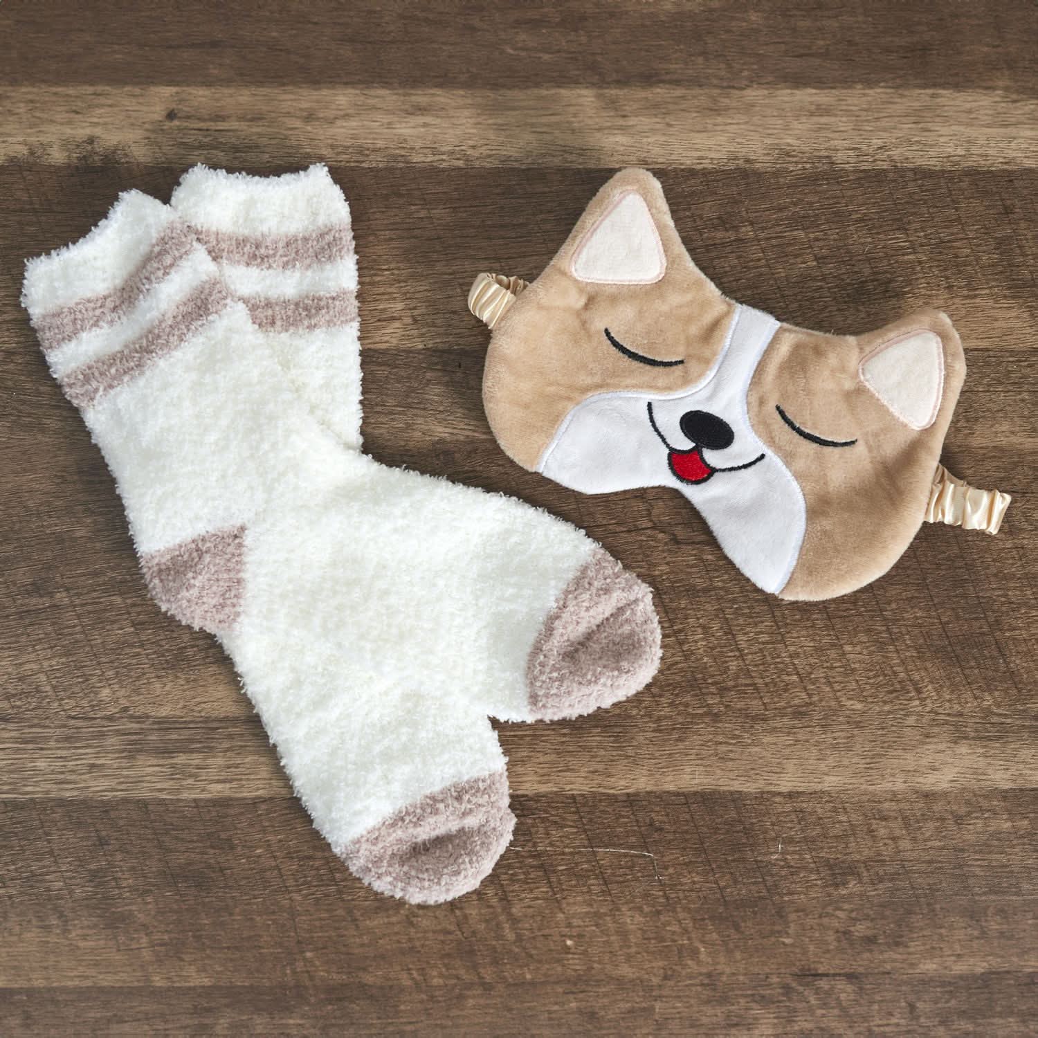 COFFRET MASQUE ET CHAUSSETTES SWEET CORGI - Image 2
