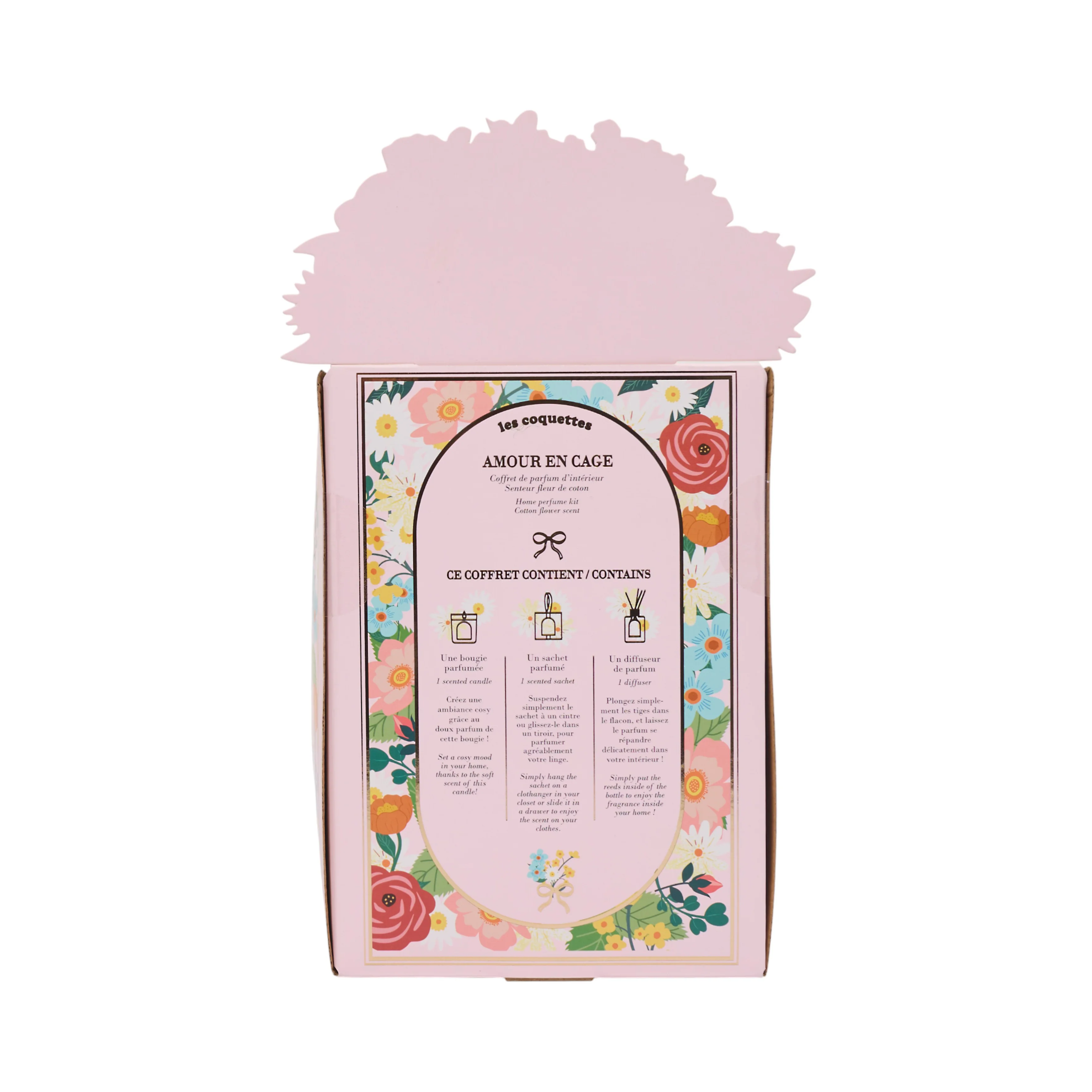 COFFRET SENTEUR AMOUR EN CAGE LES COQUETTES - Image 3