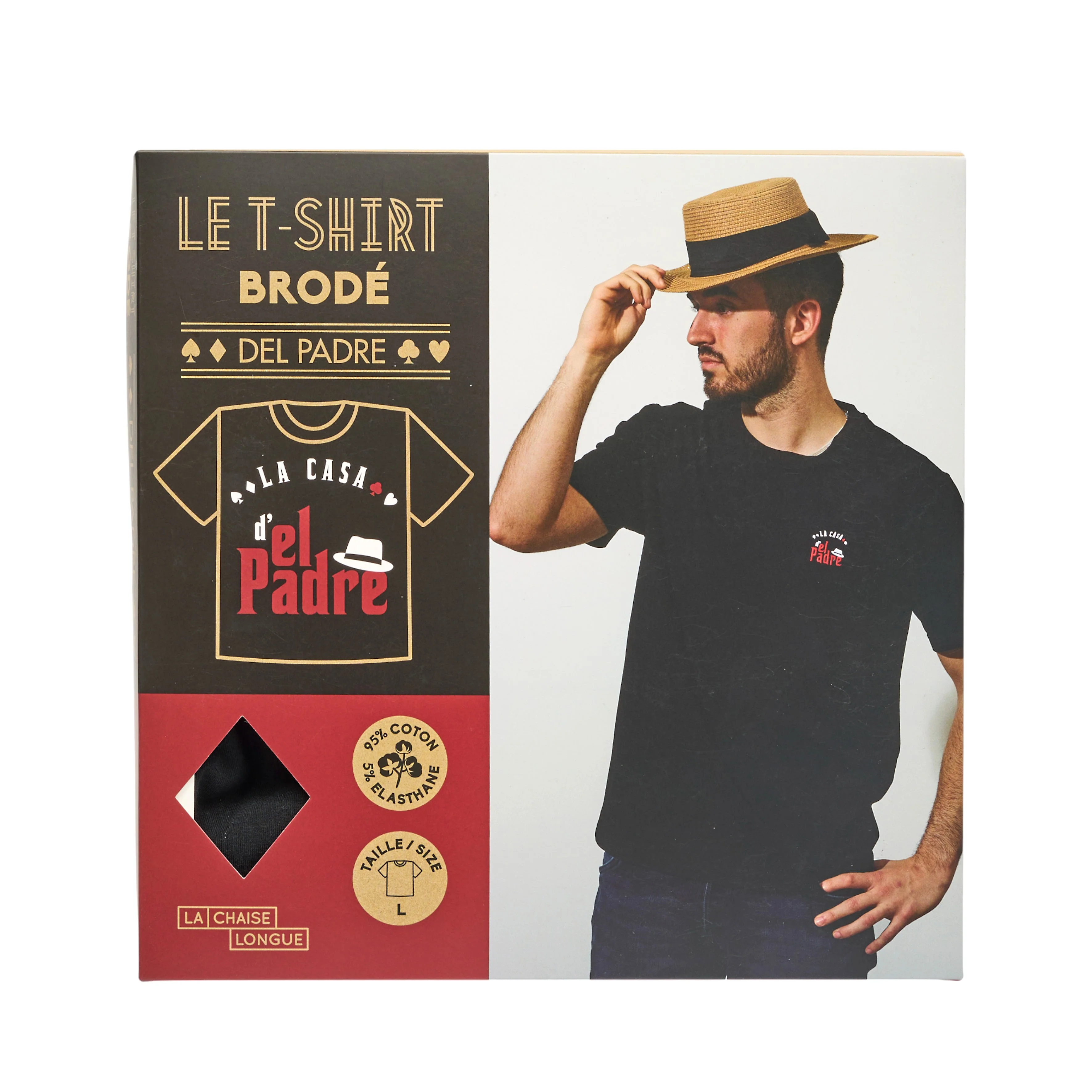 COFFRET T-SHIRT BRODE EL PADRE L - Image 5