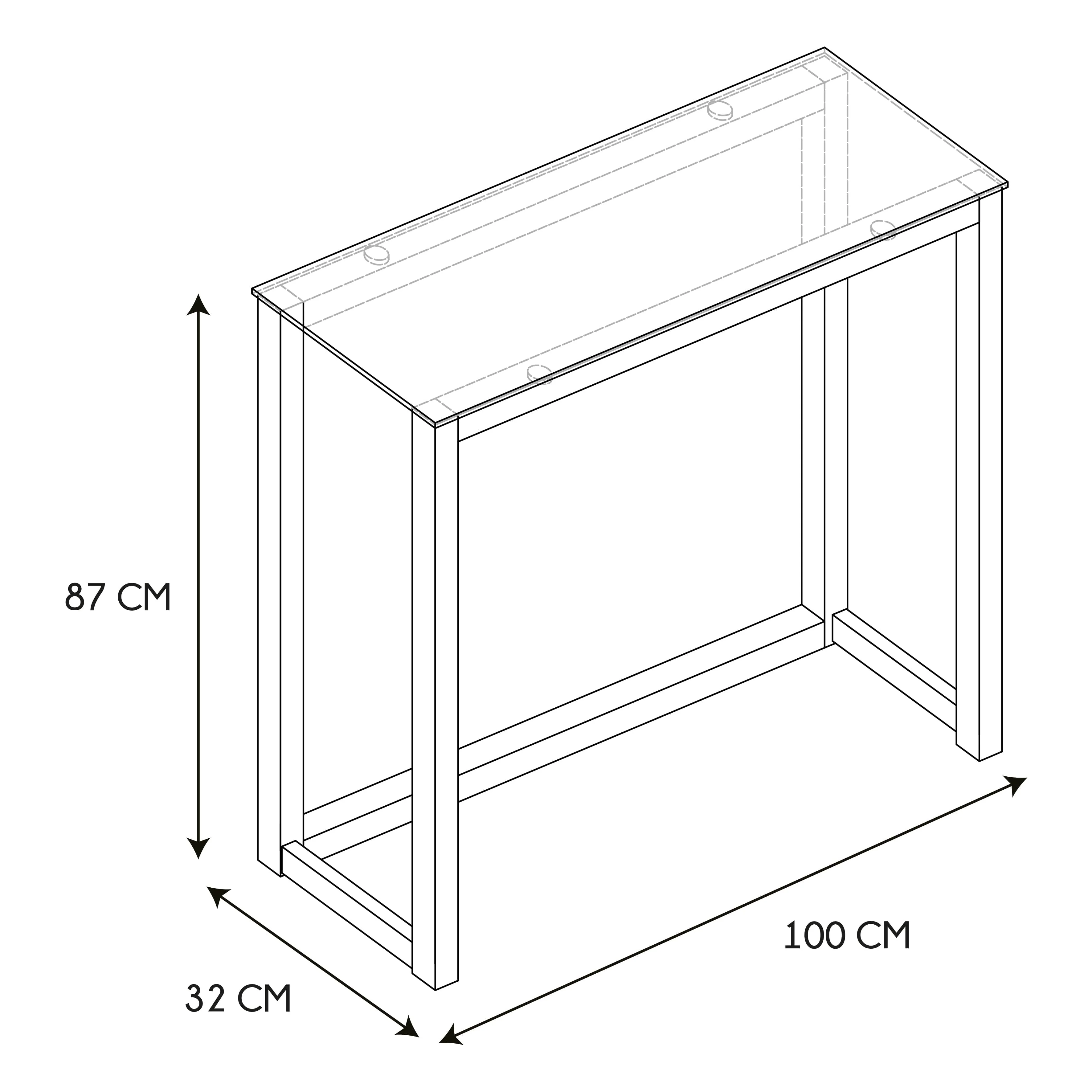 CONSOLE EN VERRE - Image 4
