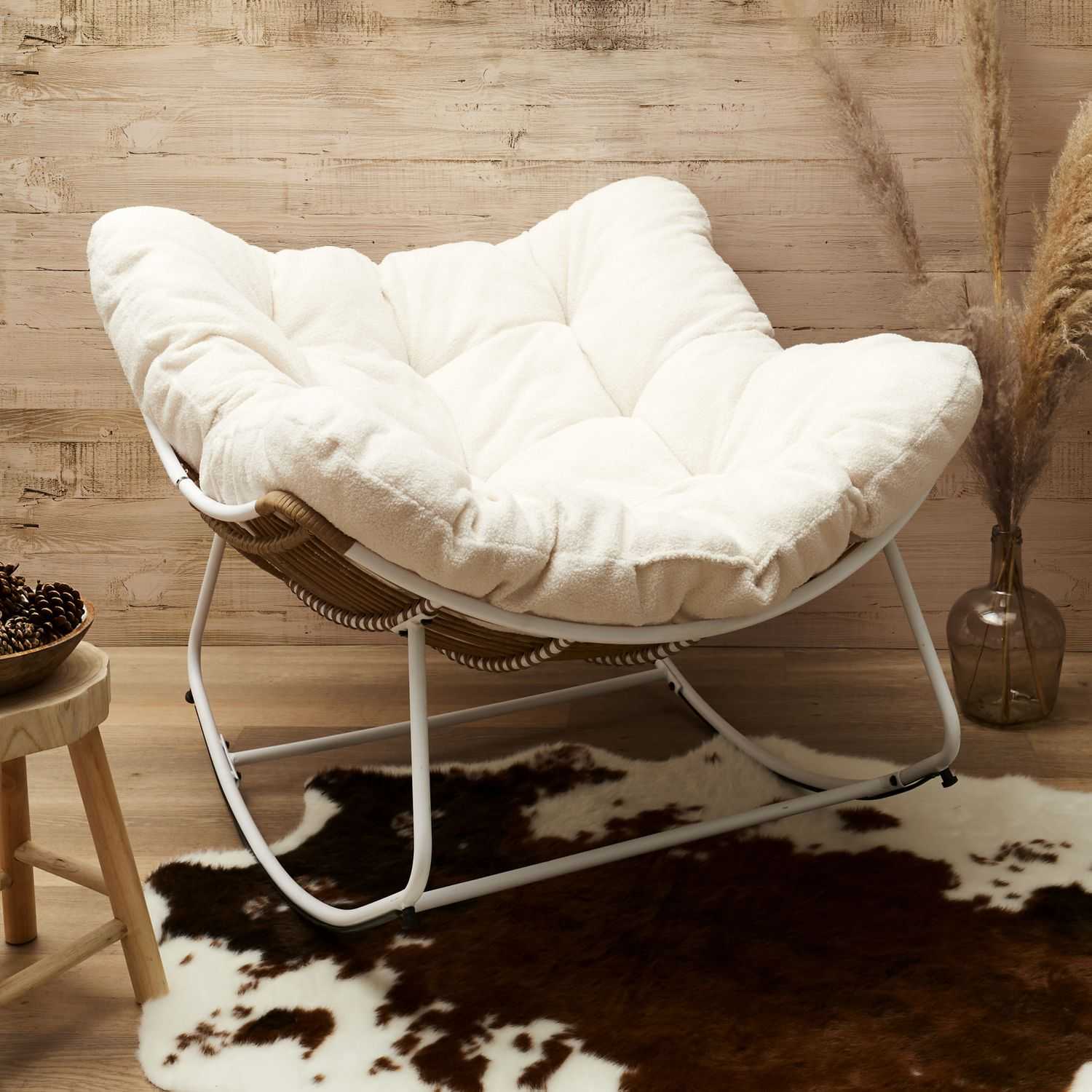 FAUTEUIL BOUCLETTE ODIN