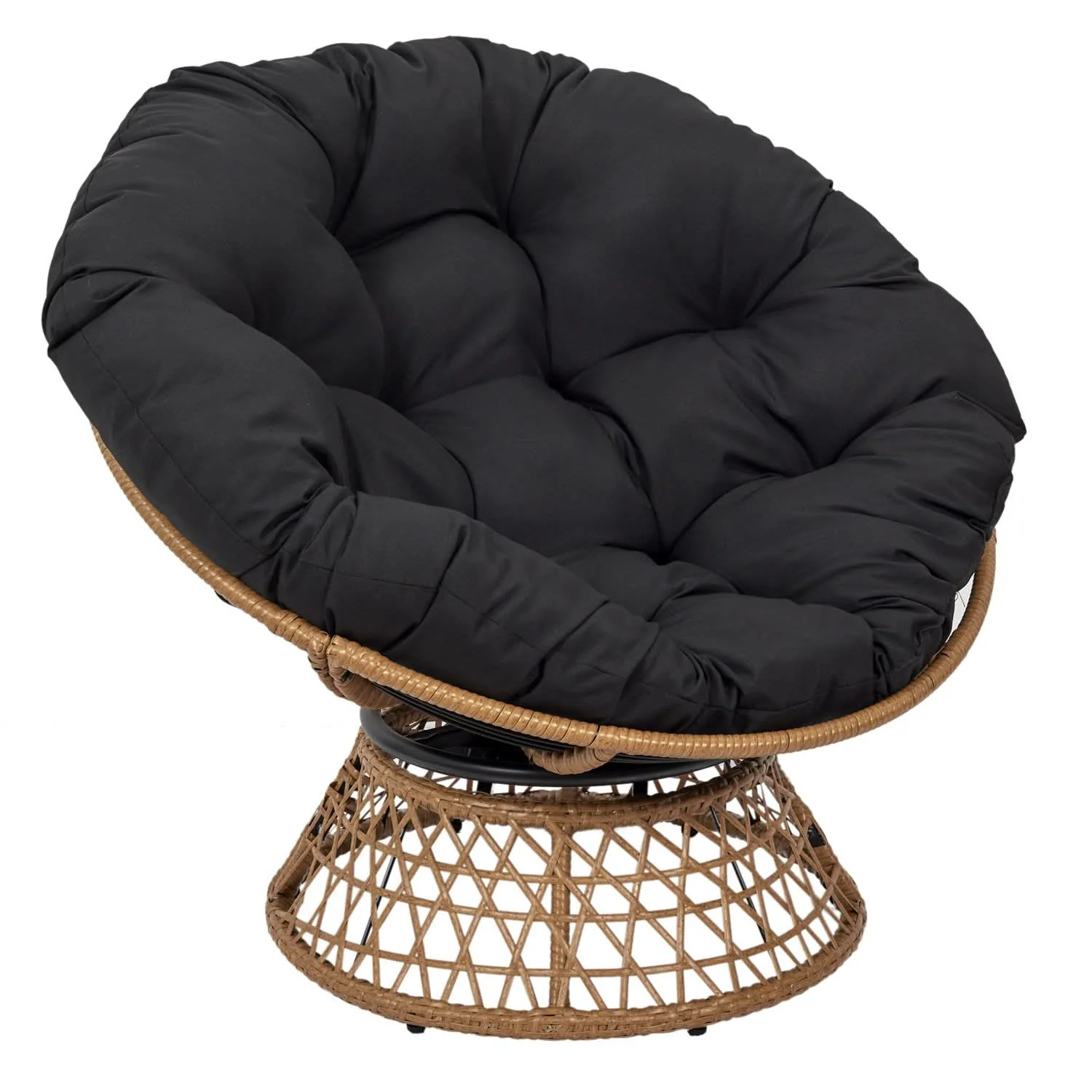 FAUTEUIL CANCUN COUSSIN NOIR - Image 3