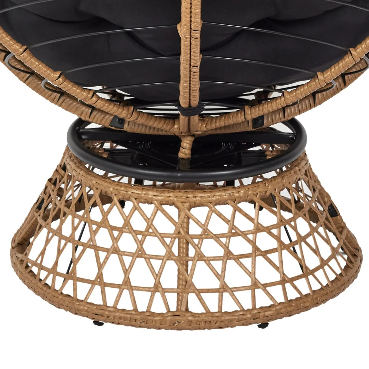 FAUTEUIL CANCUN COUSSIN NOIR - Image 6