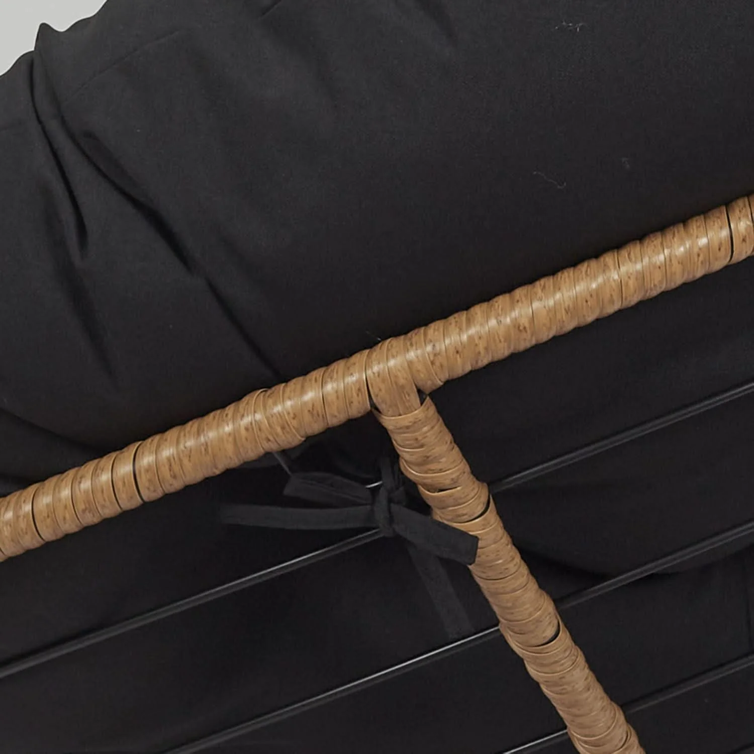 FAUTEUIL CANCUN COUSSIN NOIR - Image 7