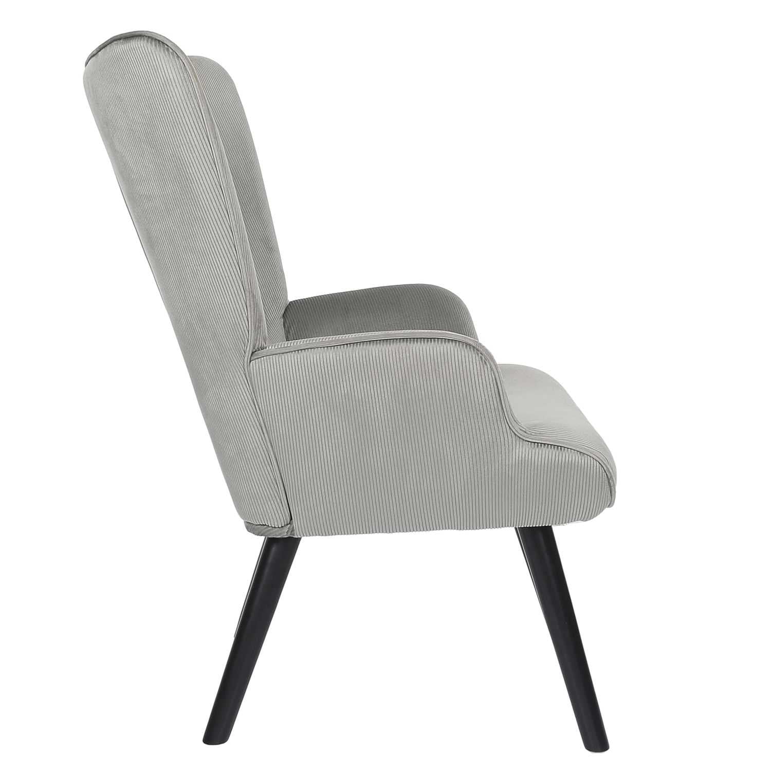 FAUTEUIL DE SALON GIULIA GRIS - Image 3