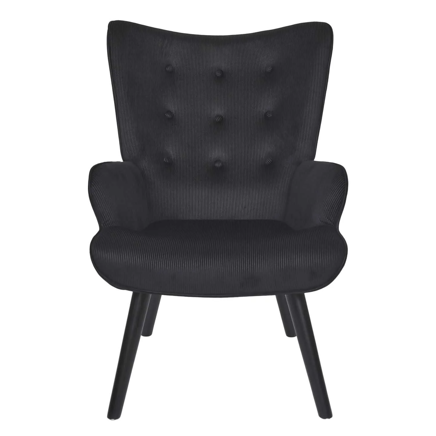 FAUTEUIL DE SALON GIULIA NOIR - Image 2