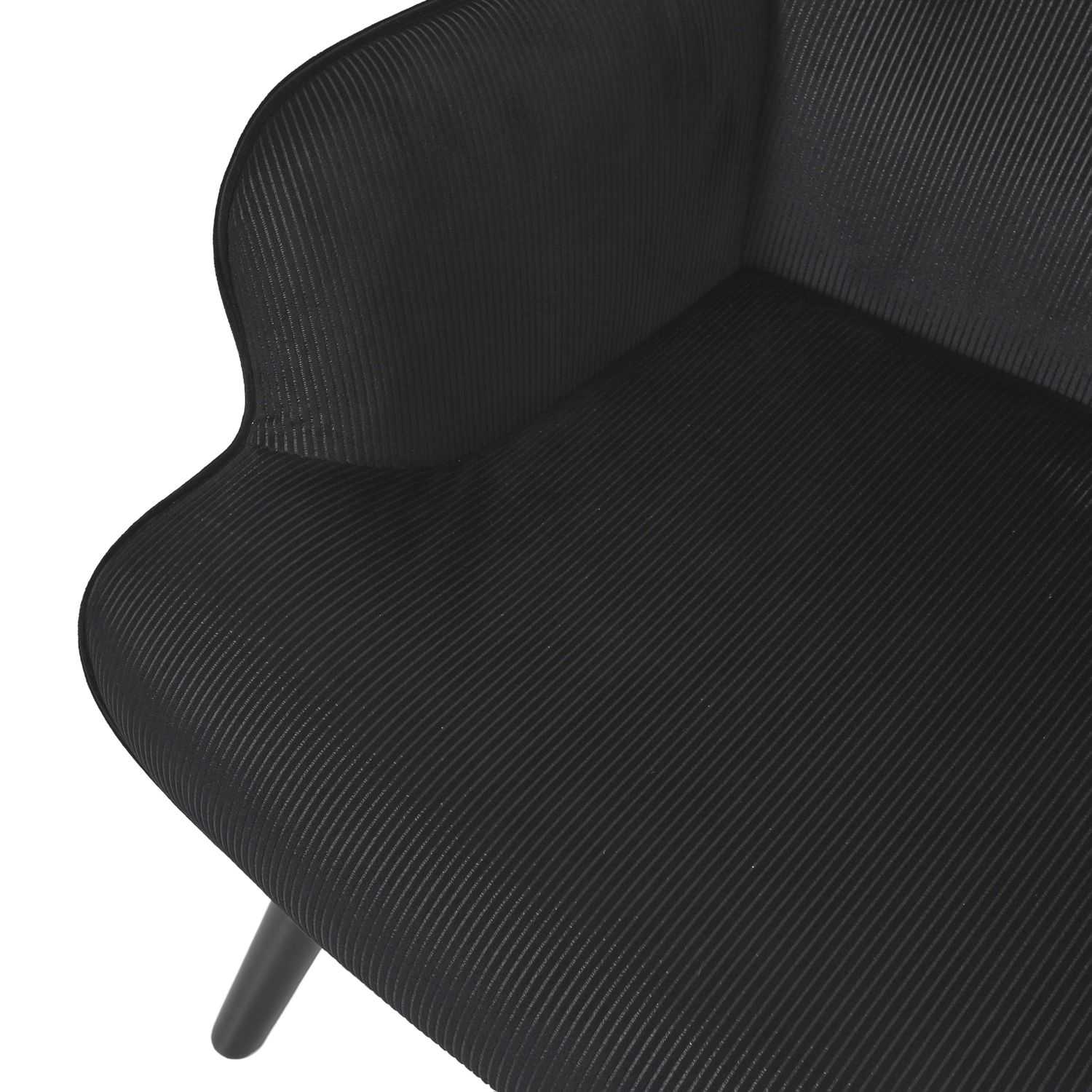 FAUTEUIL DE SALON GIULIA NOIR - Image 6