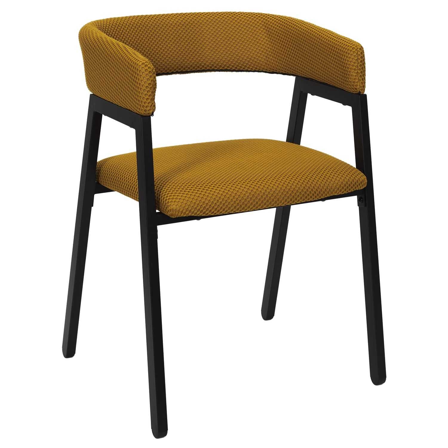 FAUTEUIL DESIGN ATOME JAUNE - Image 2