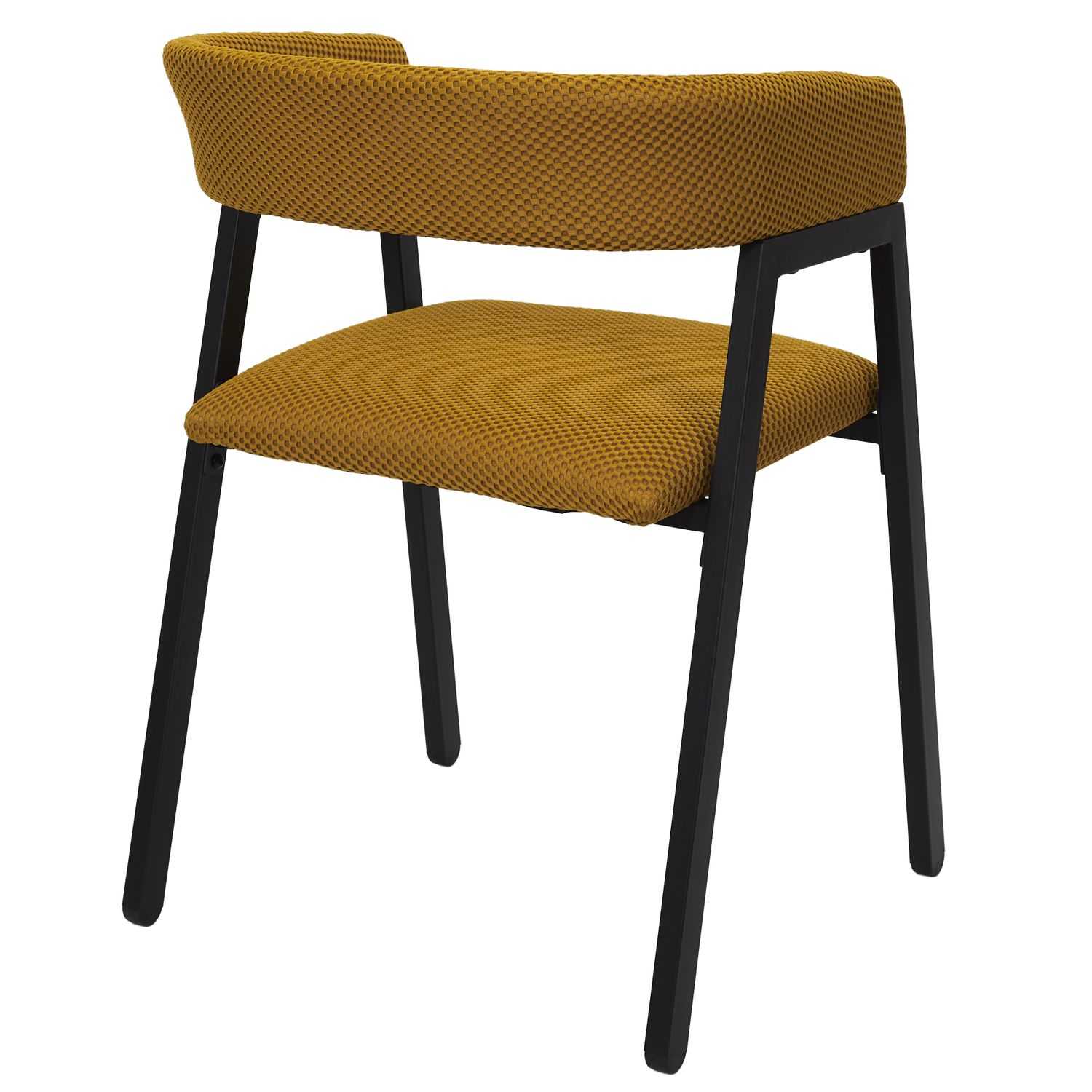 FAUTEUIL DESIGN ATOME JAUNE - Image 6