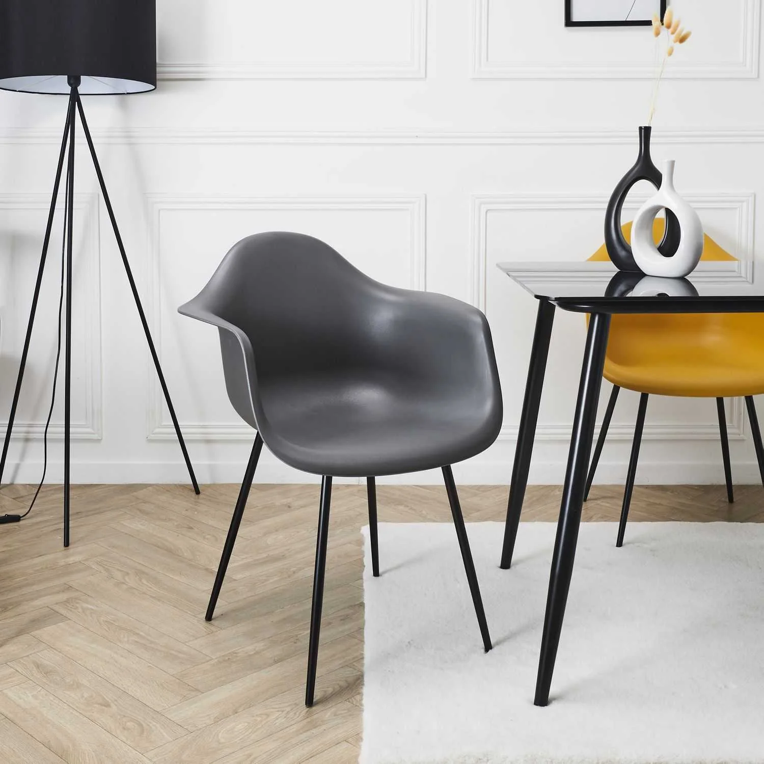 FAUTEUIL GUSTAV GRIS - Image 2