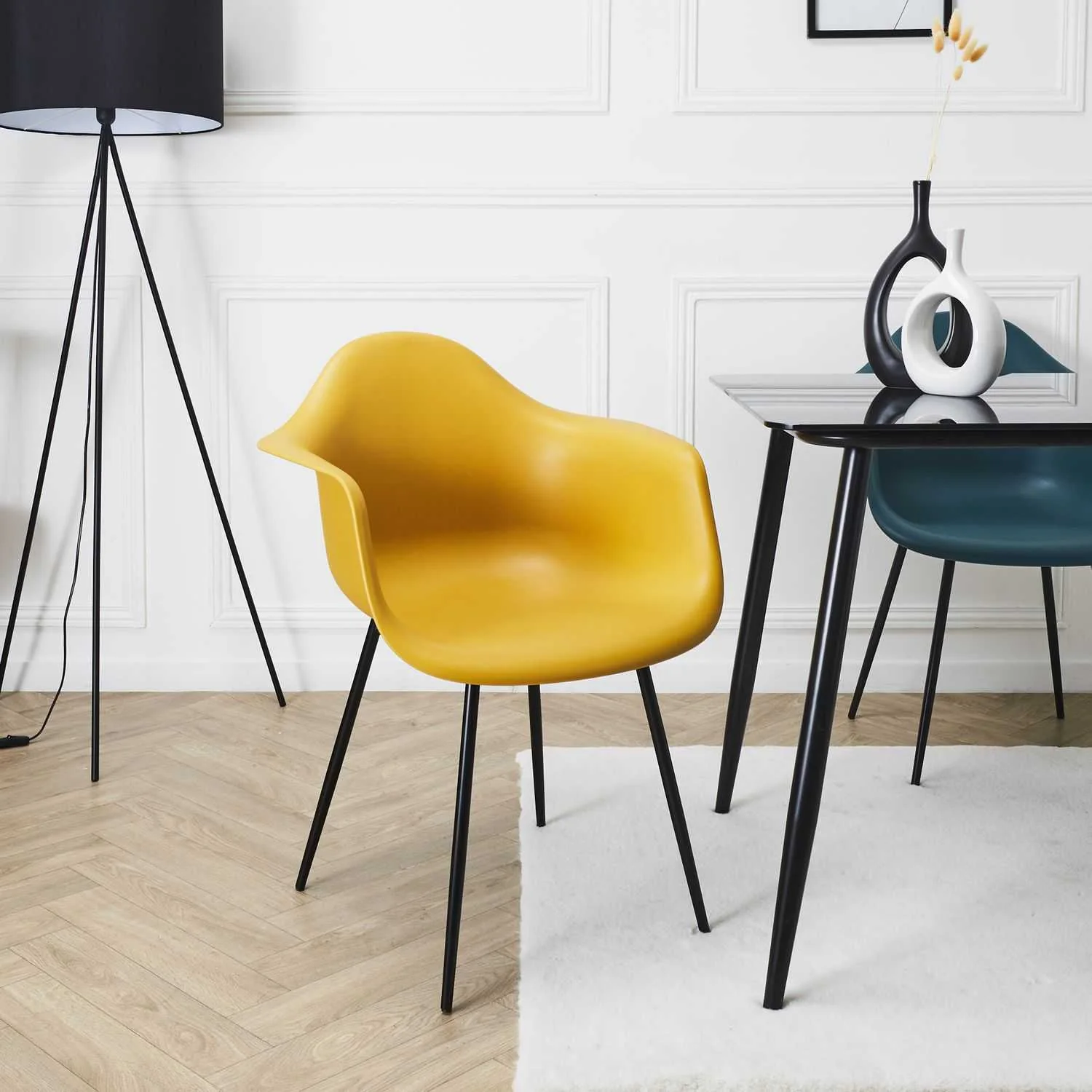 FAUTEUIL GUSTAV JAUNE - Image 2