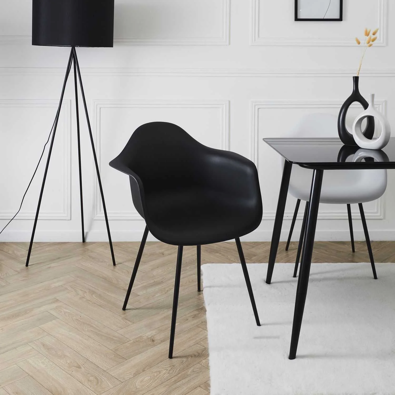 FAUTEUIL GUSTAV NOIR - Image 2