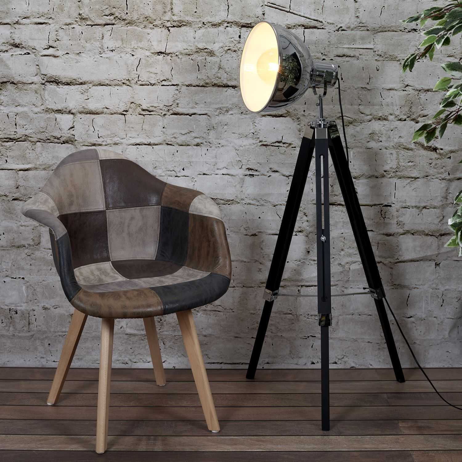 FAUTEUIL PATCHWORK PU - Image 2