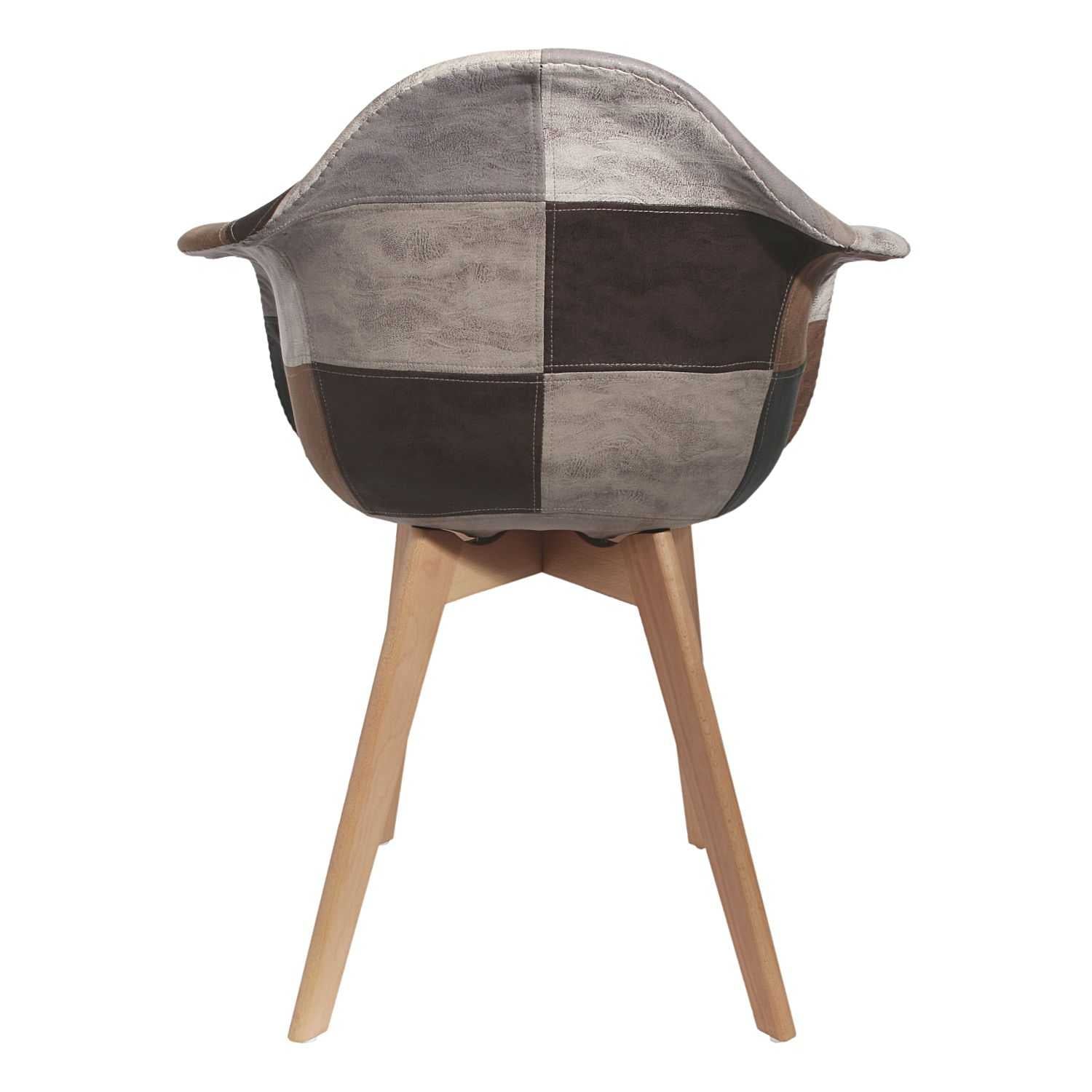 FAUTEUIL PATCHWORK PU - Image 7