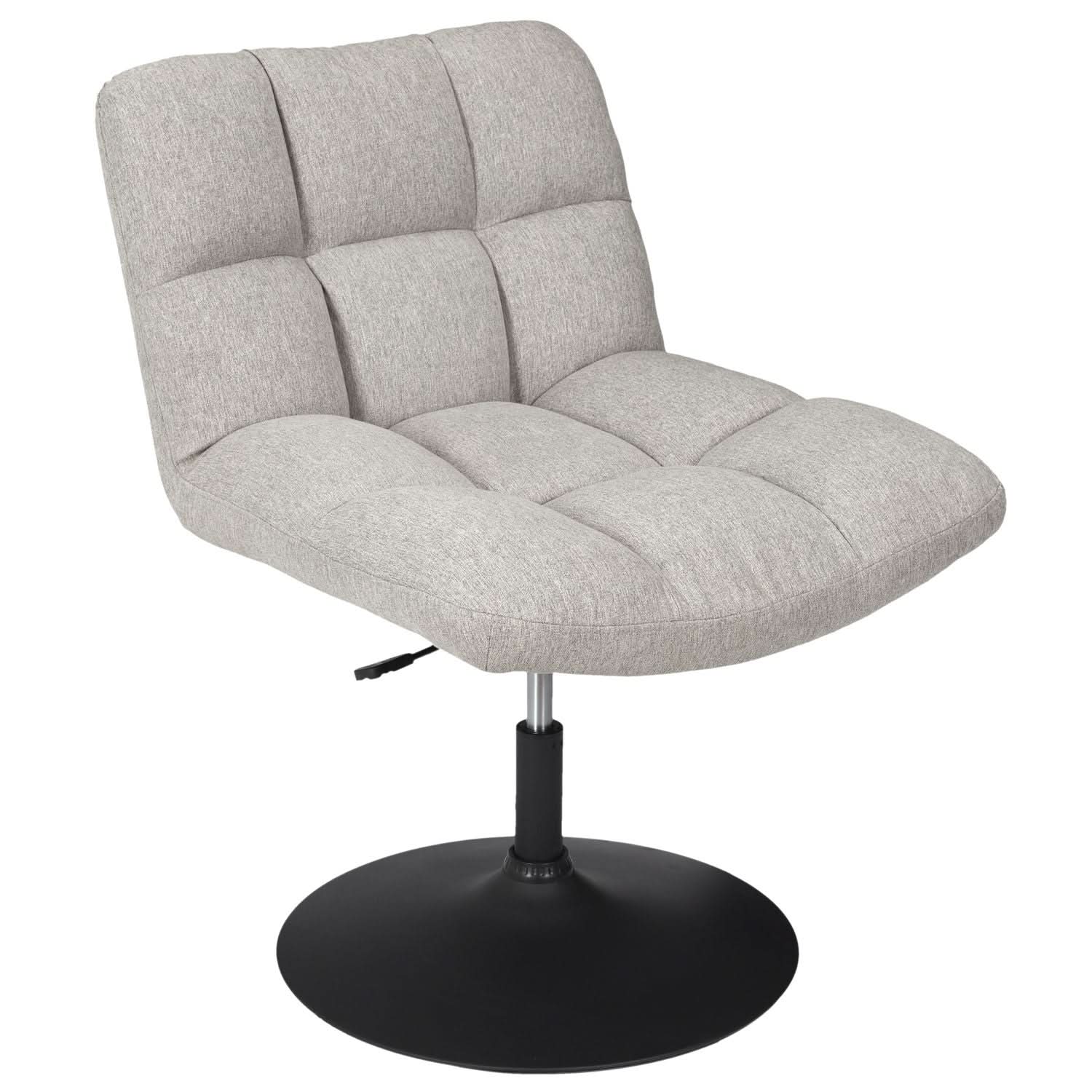 FAUTEUIL PIVOTANT ANTON GRIS - Image 2