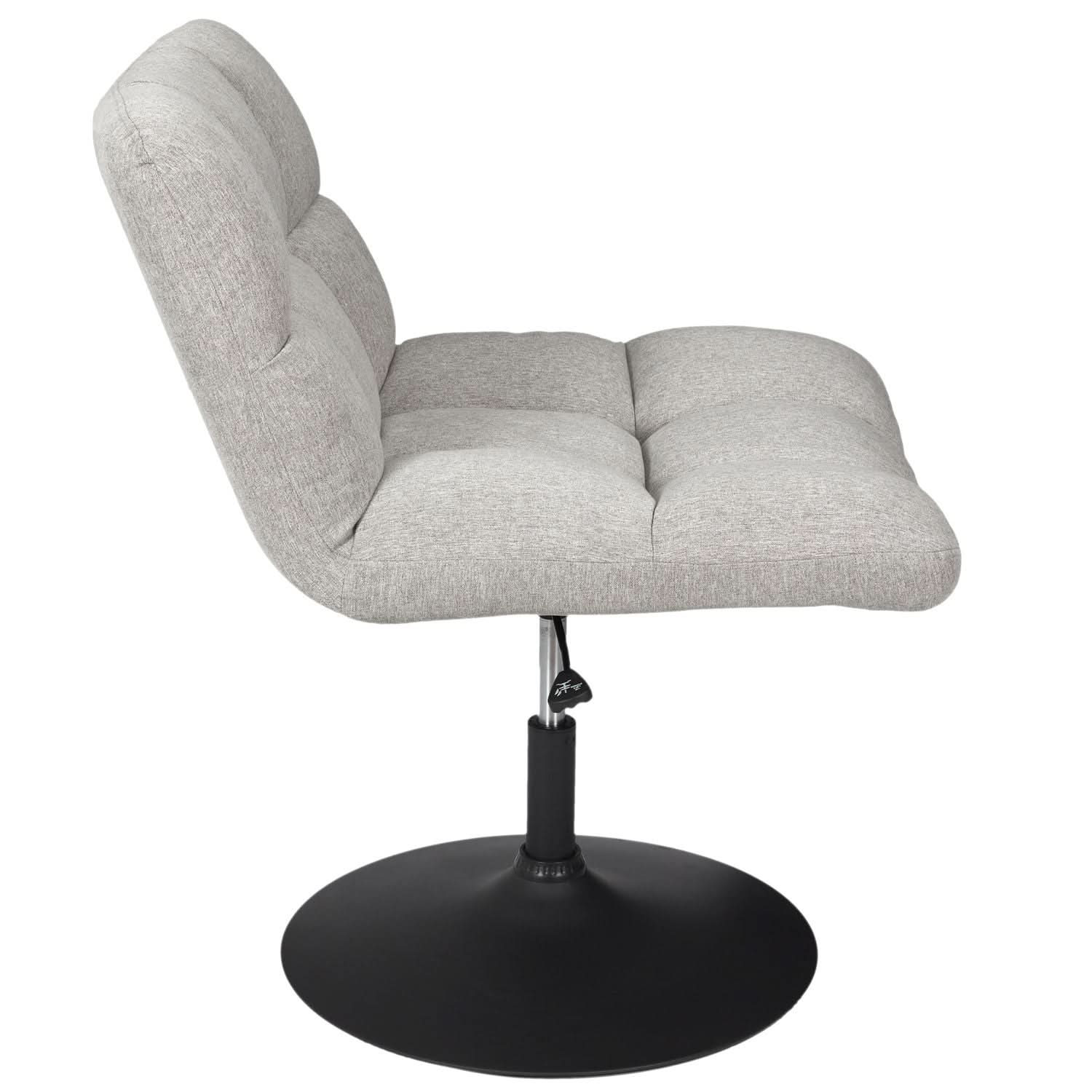 FAUTEUIL PIVOTANT ANTON GRIS - Image 3
