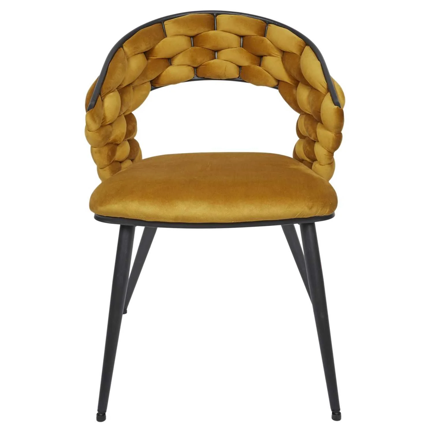 FAUTEUIL SAWYER JAUNE MOUTARDE - Image 3