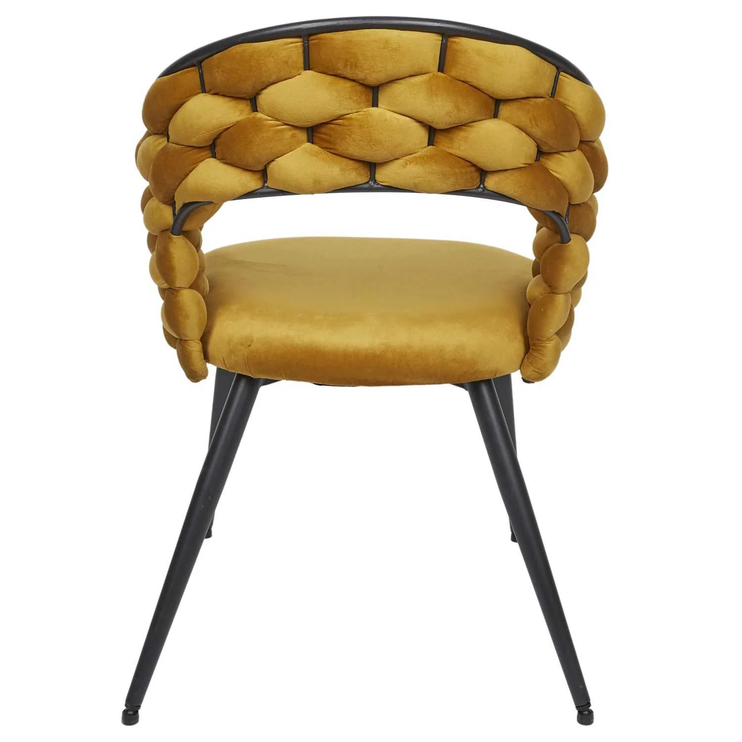 FAUTEUIL SAWYER JAUNE MOUTARDE - Image 5