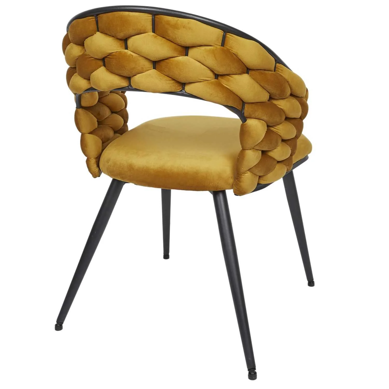 FAUTEUIL SAWYER JAUNE MOUTARDE - Image 6