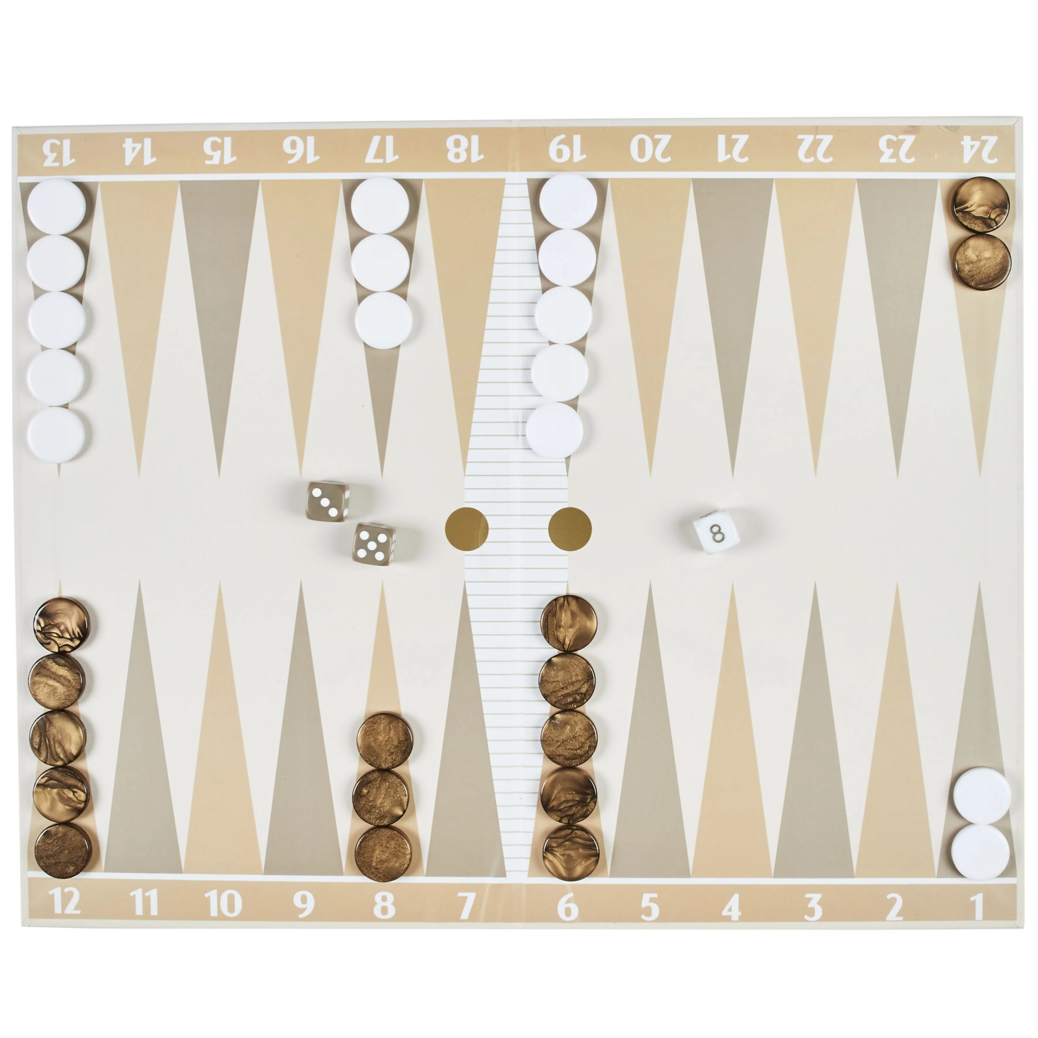 JEU DE BACKGAMMON ARTY - Image 2