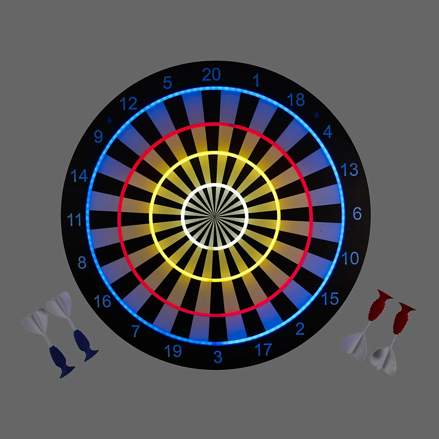 JEU DE FLECHETTES CIBLE EFFET NEON - Image 2