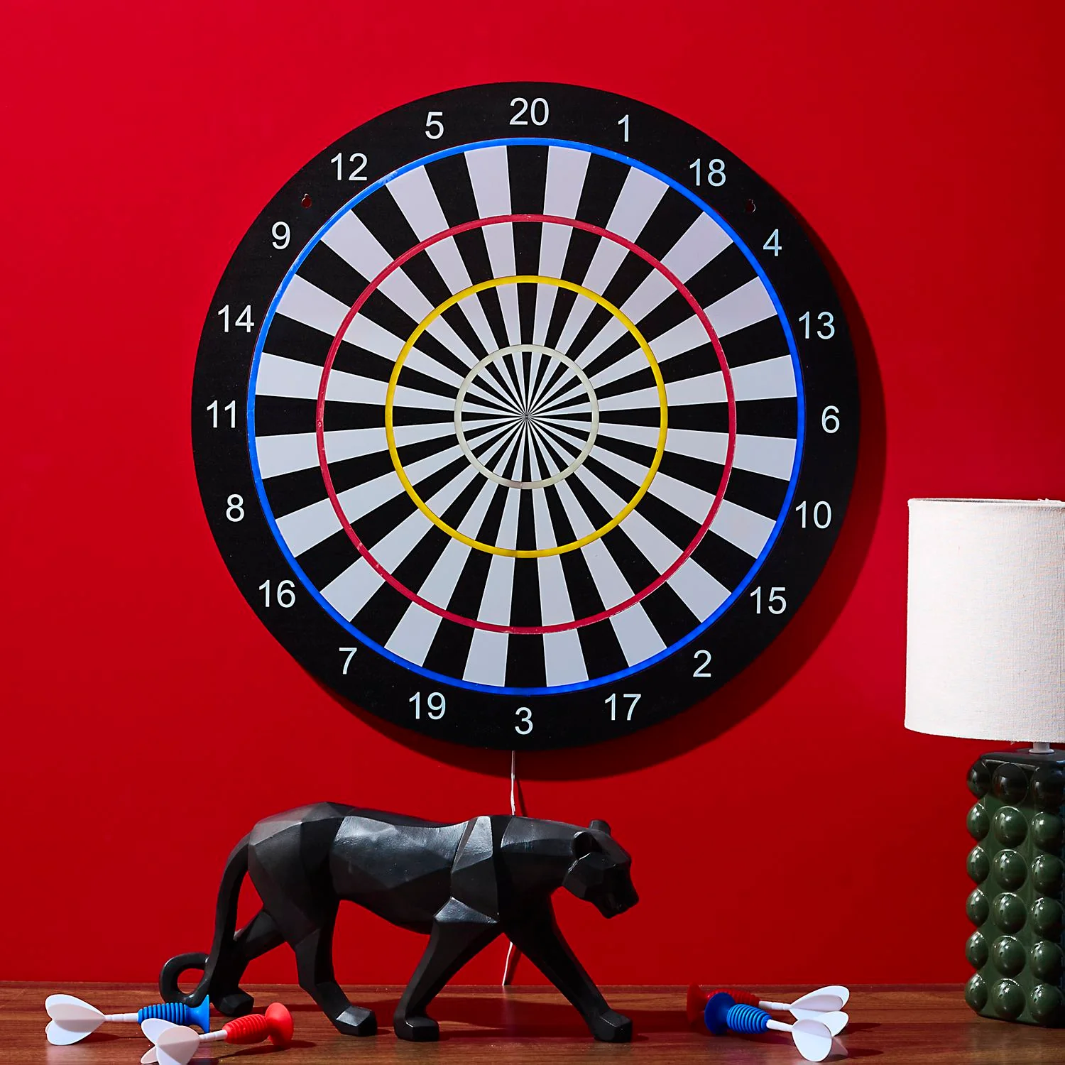 JEU DE FLECHETTES CIBLE EFFET NEON - Image 4