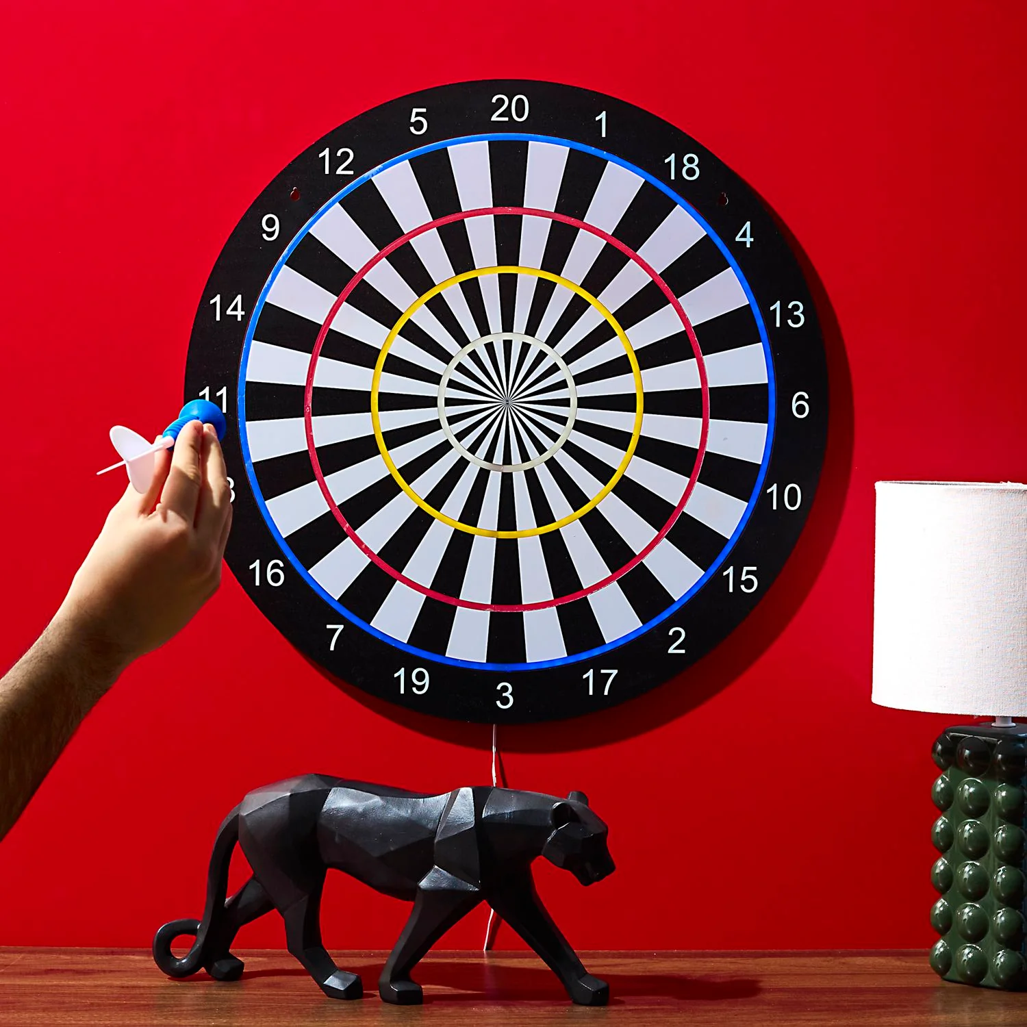 JEU DE FLECHETTES CIBLE EFFET NEON - Image 7