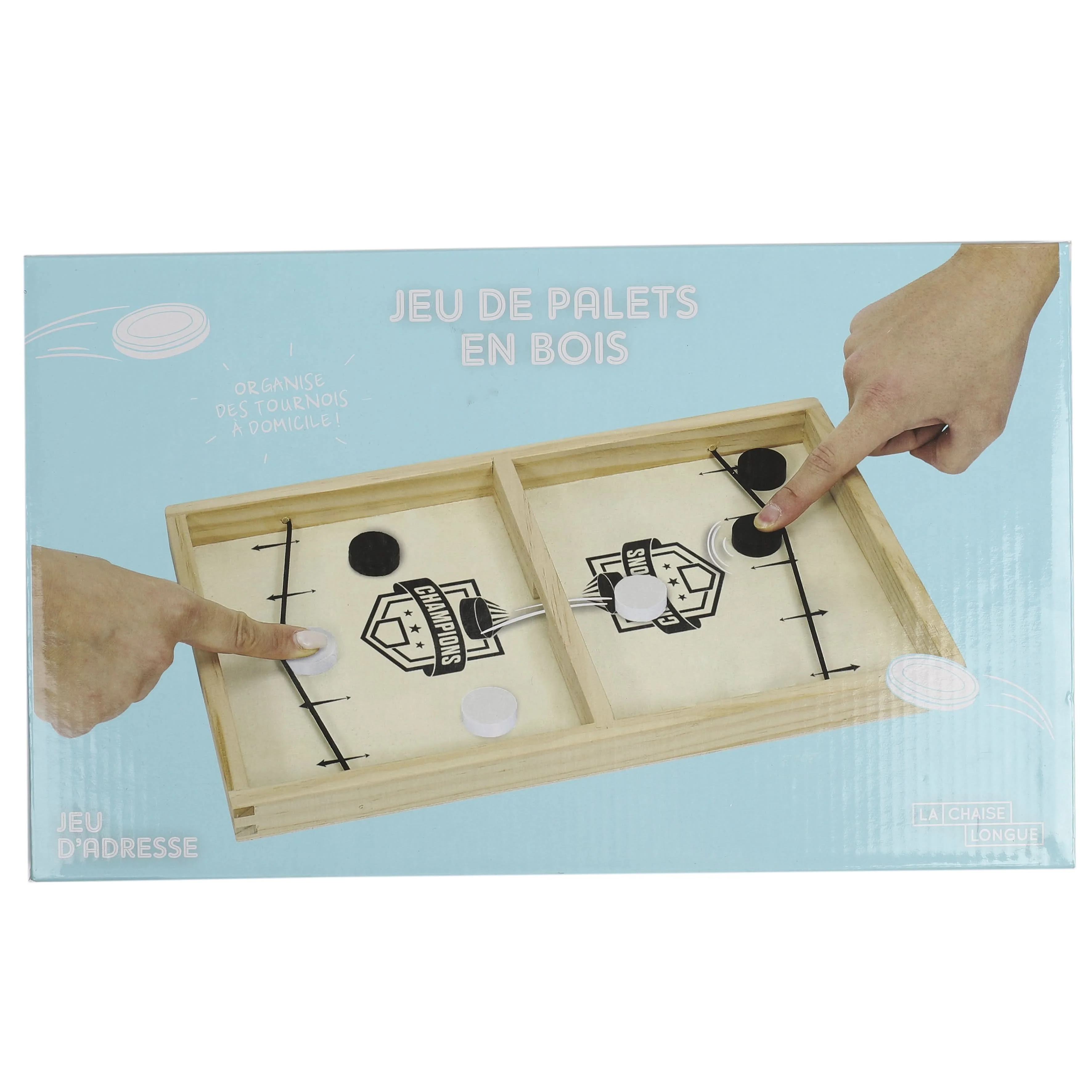 JEU DE TABLE PALETS EN BOIS - Image 4