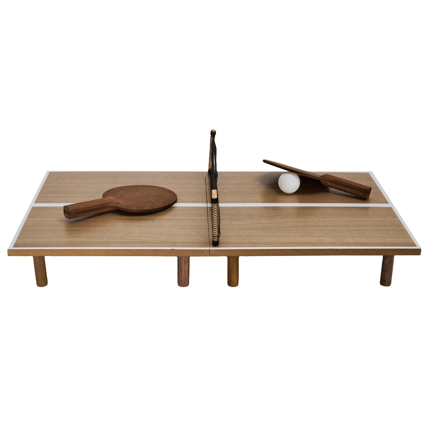 JEU DE TABLE PING PONG EN BOIS - Image 5