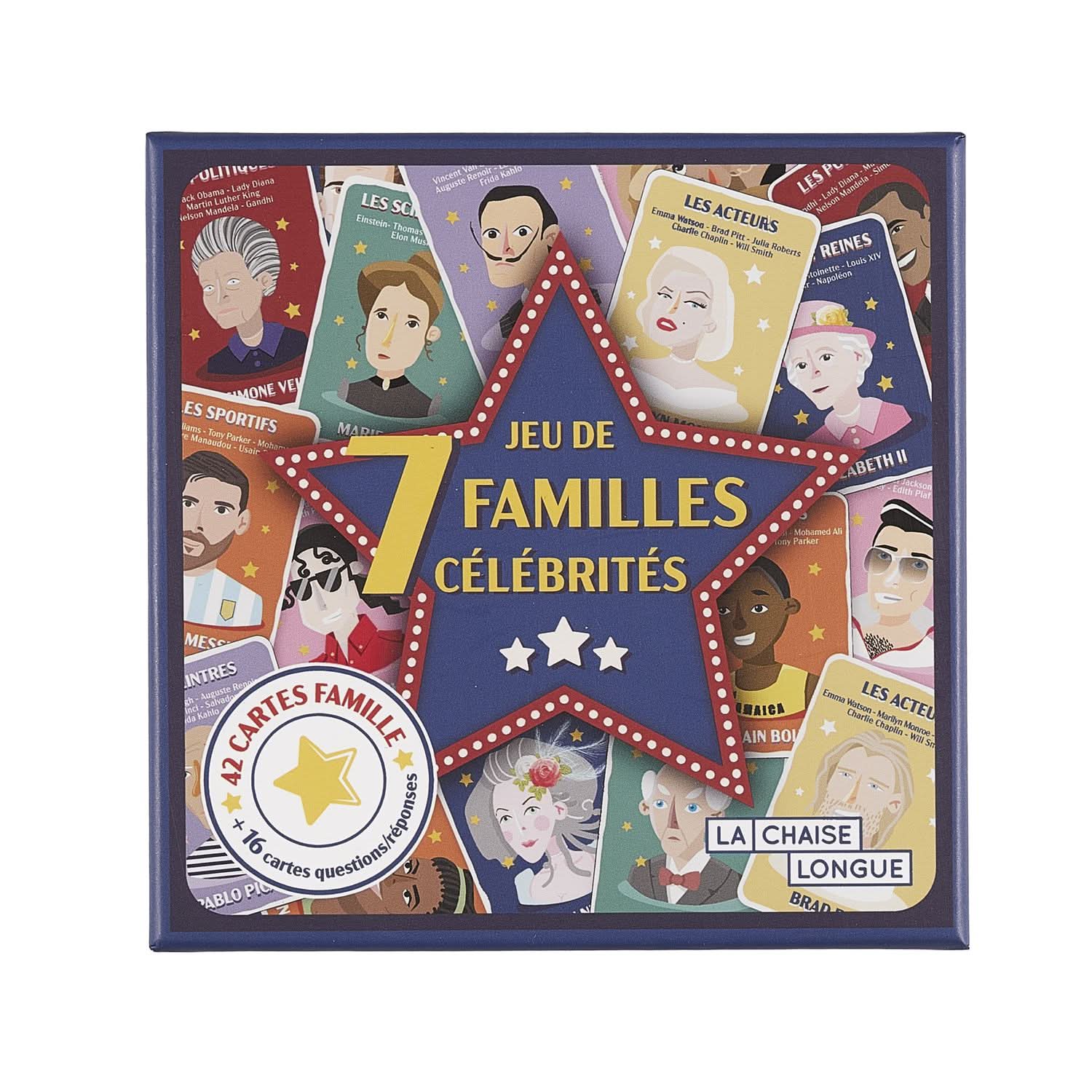 JEU DES 7 FAMILLES CELEBRITES - Image 2
