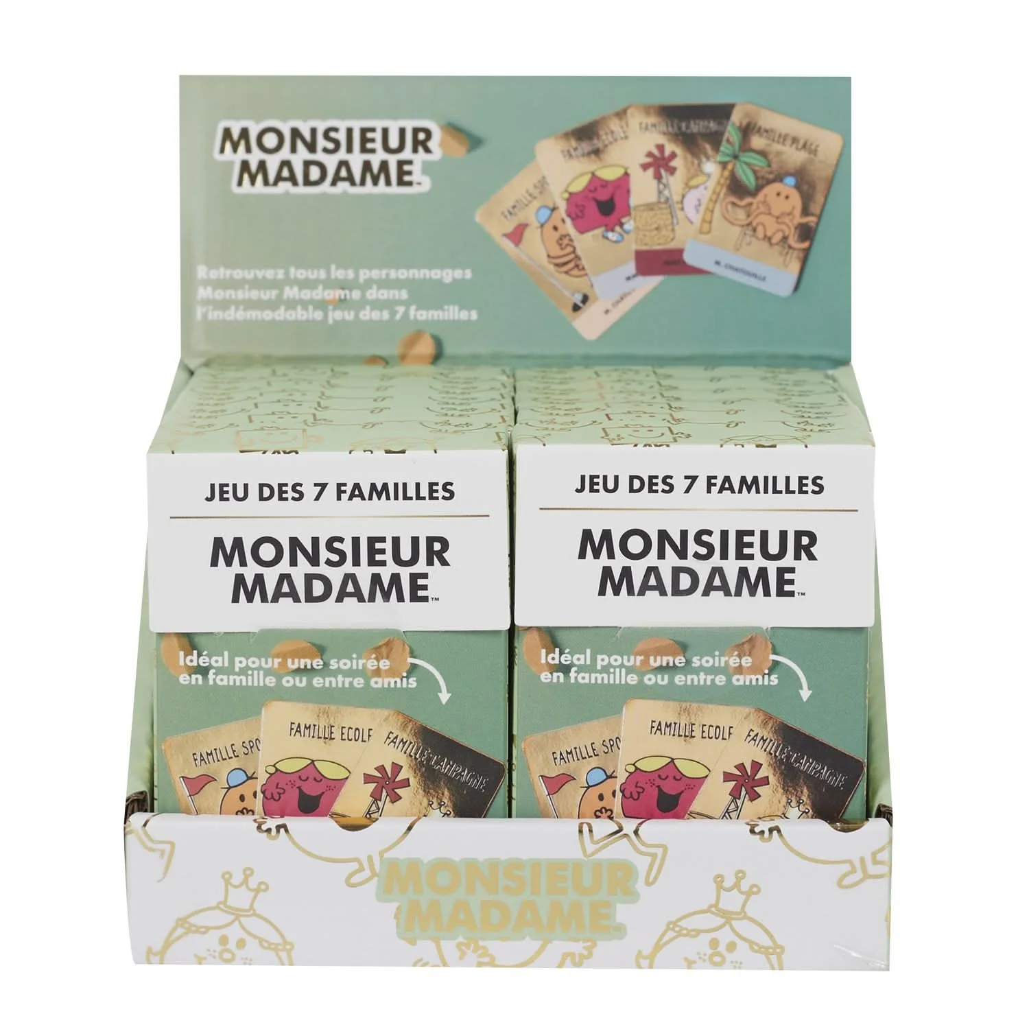 JEU DES 7 FAMILLES MR MME GOLD EDITION - Image 4