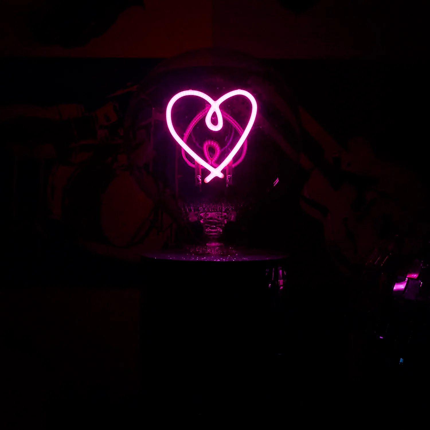 LAMPE AMPOULE DISCO COEUR - Image 2