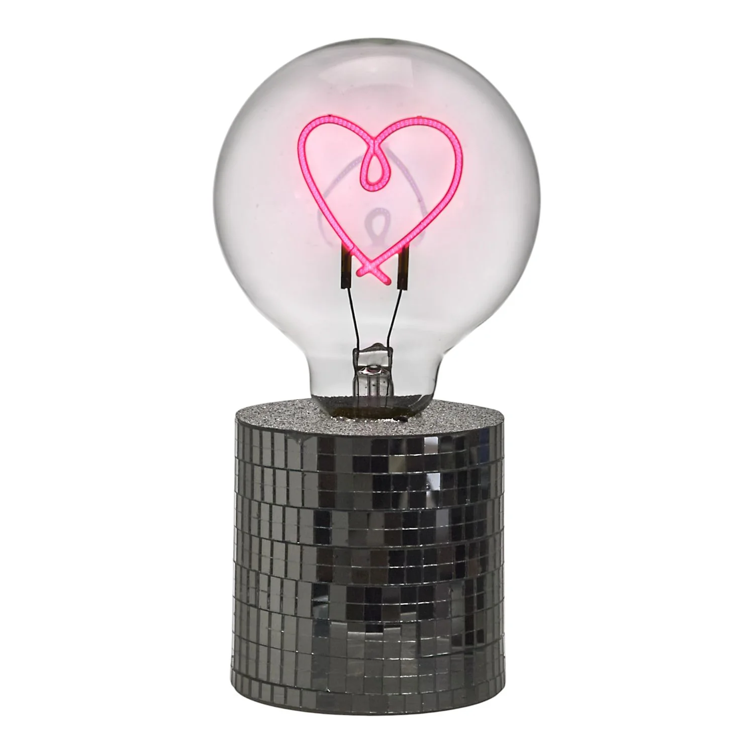 LAMPE AMPOULE DISCO COEUR - Image 4