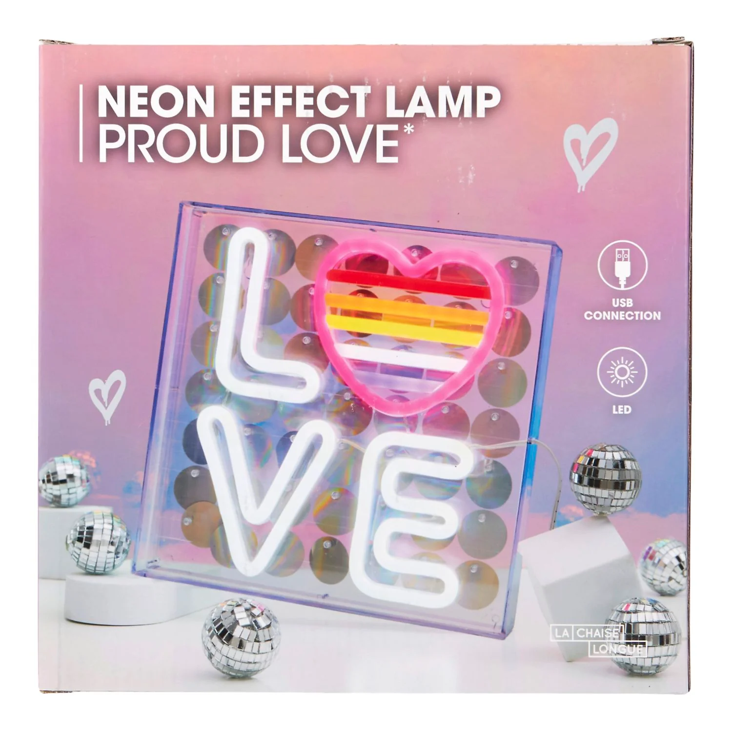 LAMPE EFFET NEON LOVE - Image 4