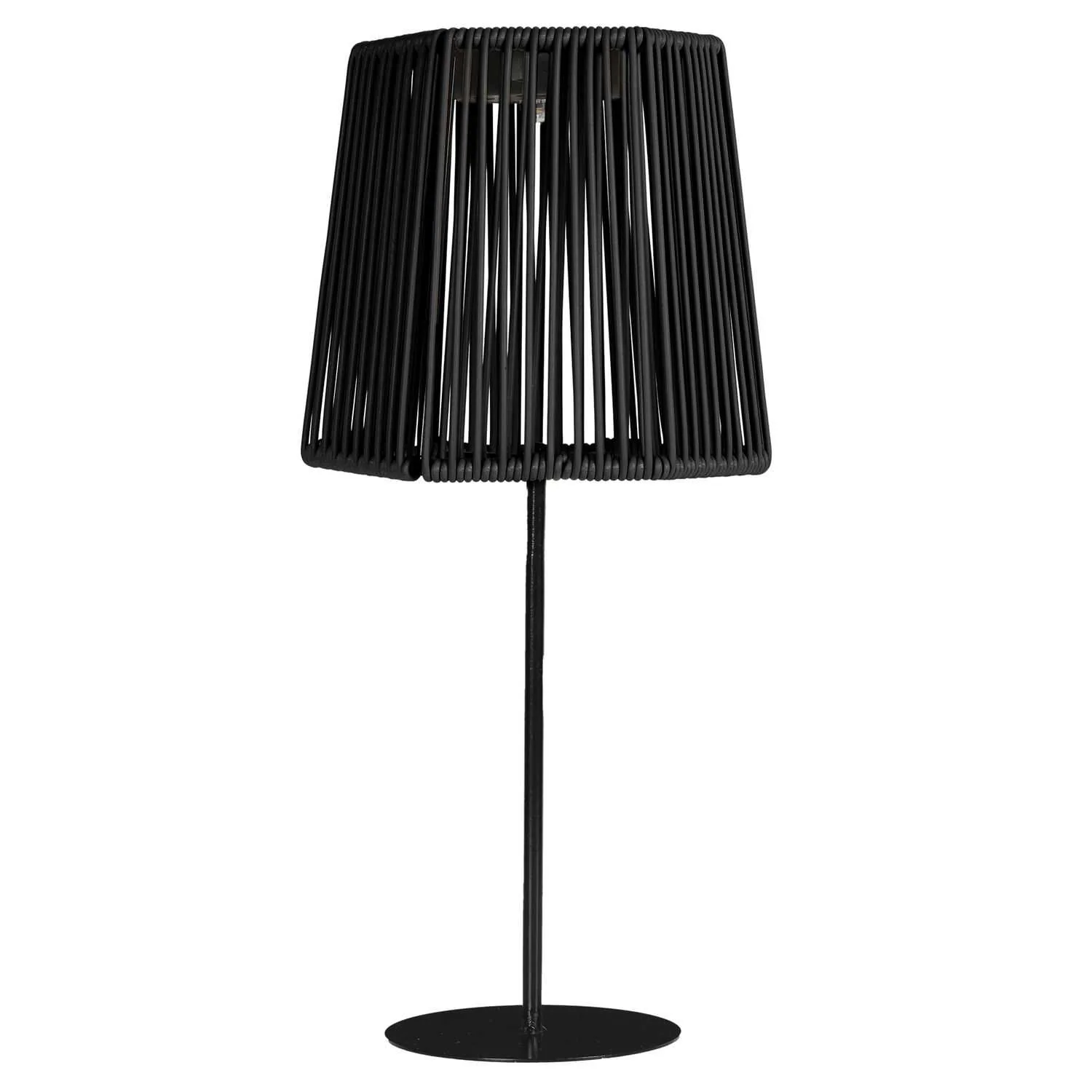 LAMPE EXTERIEUR SOLAIRE NOIR H40CM - Image 3