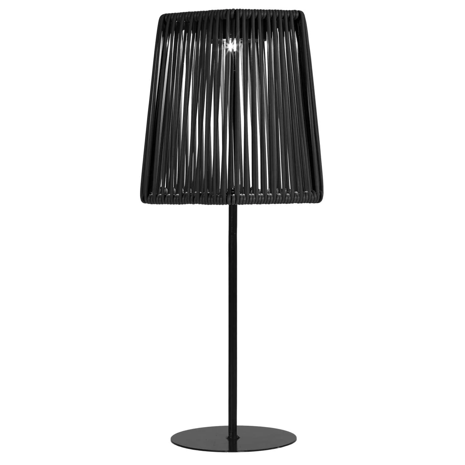 LAMPE EXTERIEUR SOLAIRE NOIR H40CM - Image 4