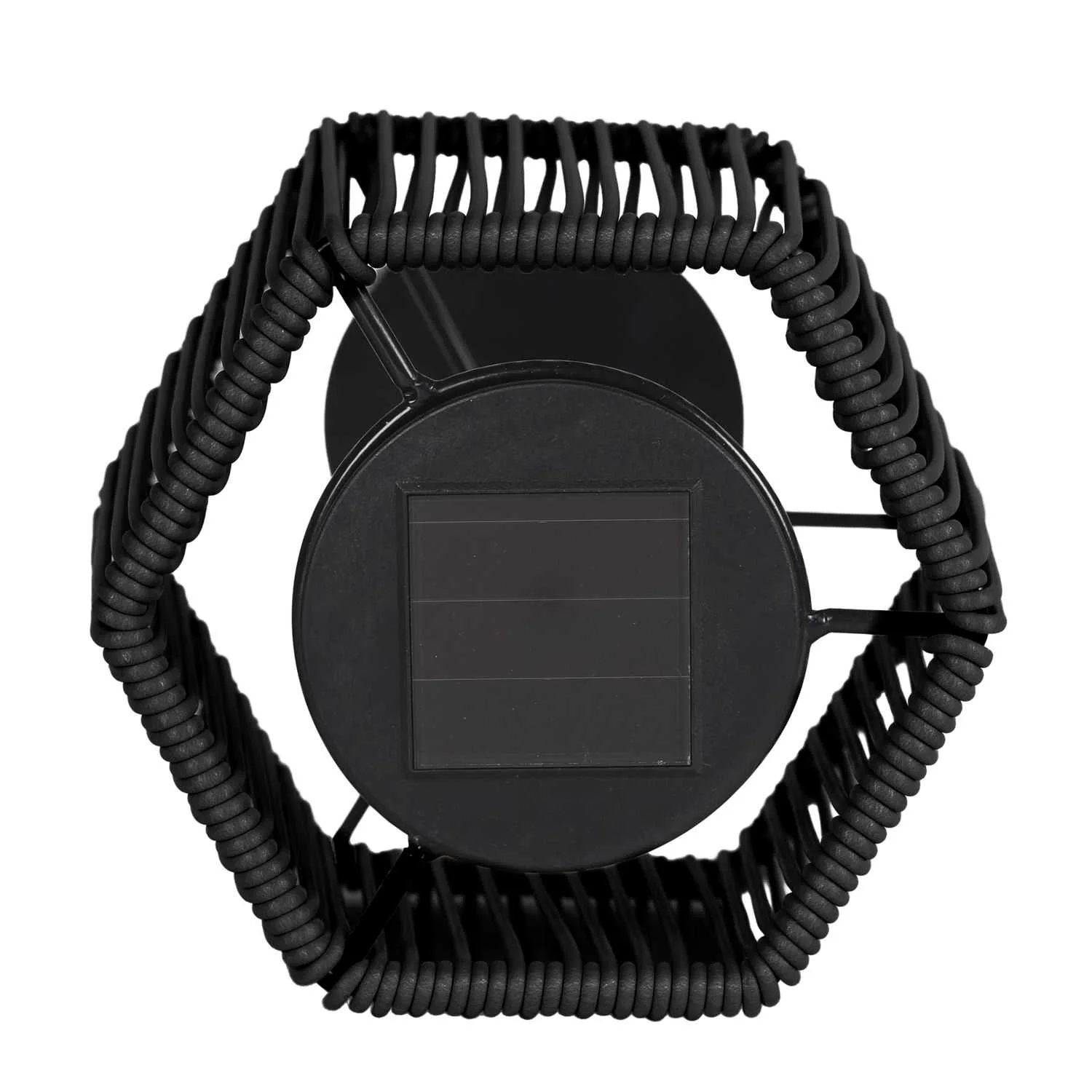 LAMPE EXTERIEUR SOLAIRE NOIR H40CM - Image 5