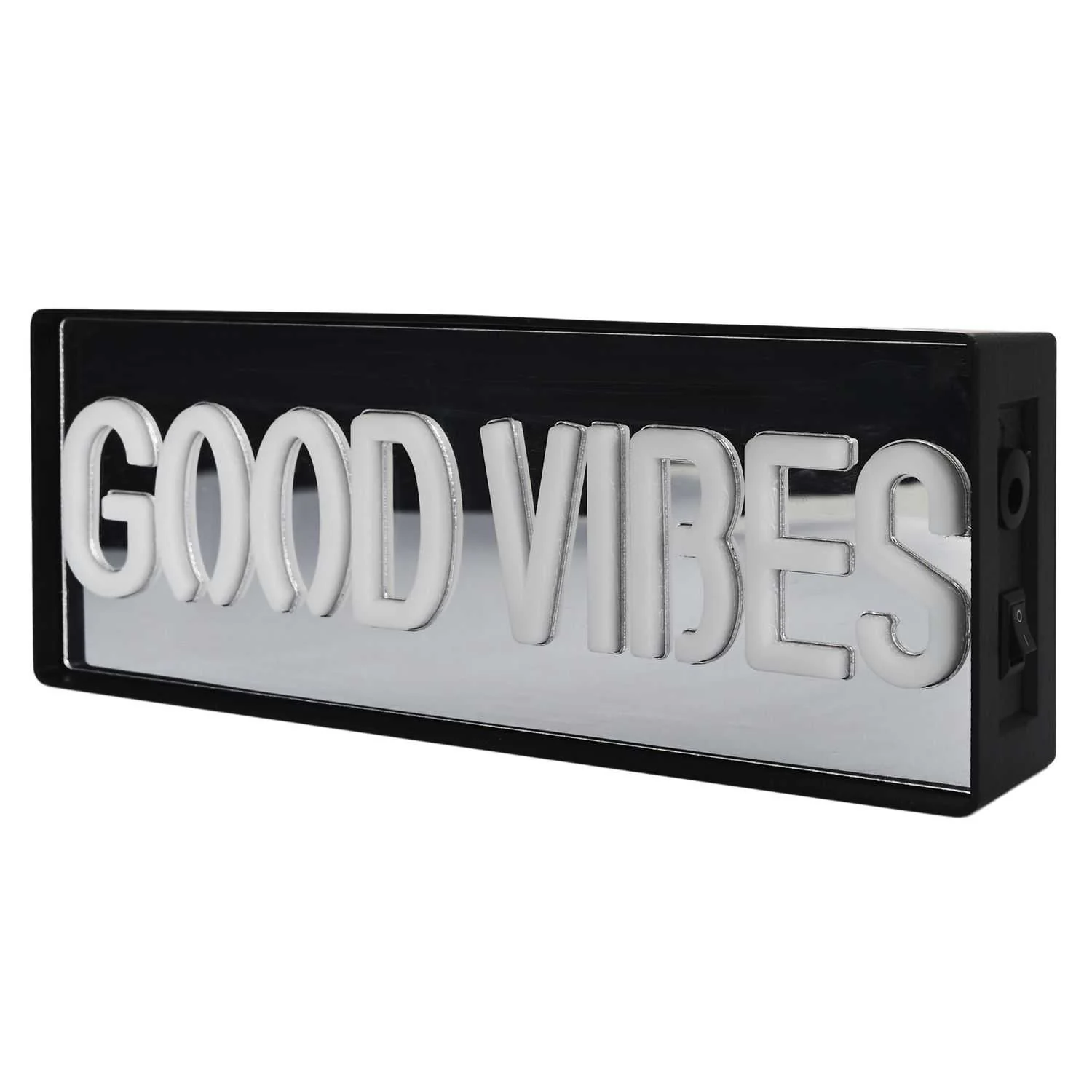 LAMPE LED EFFET NEON GOOD VIBES A PILES 4 - Image 3