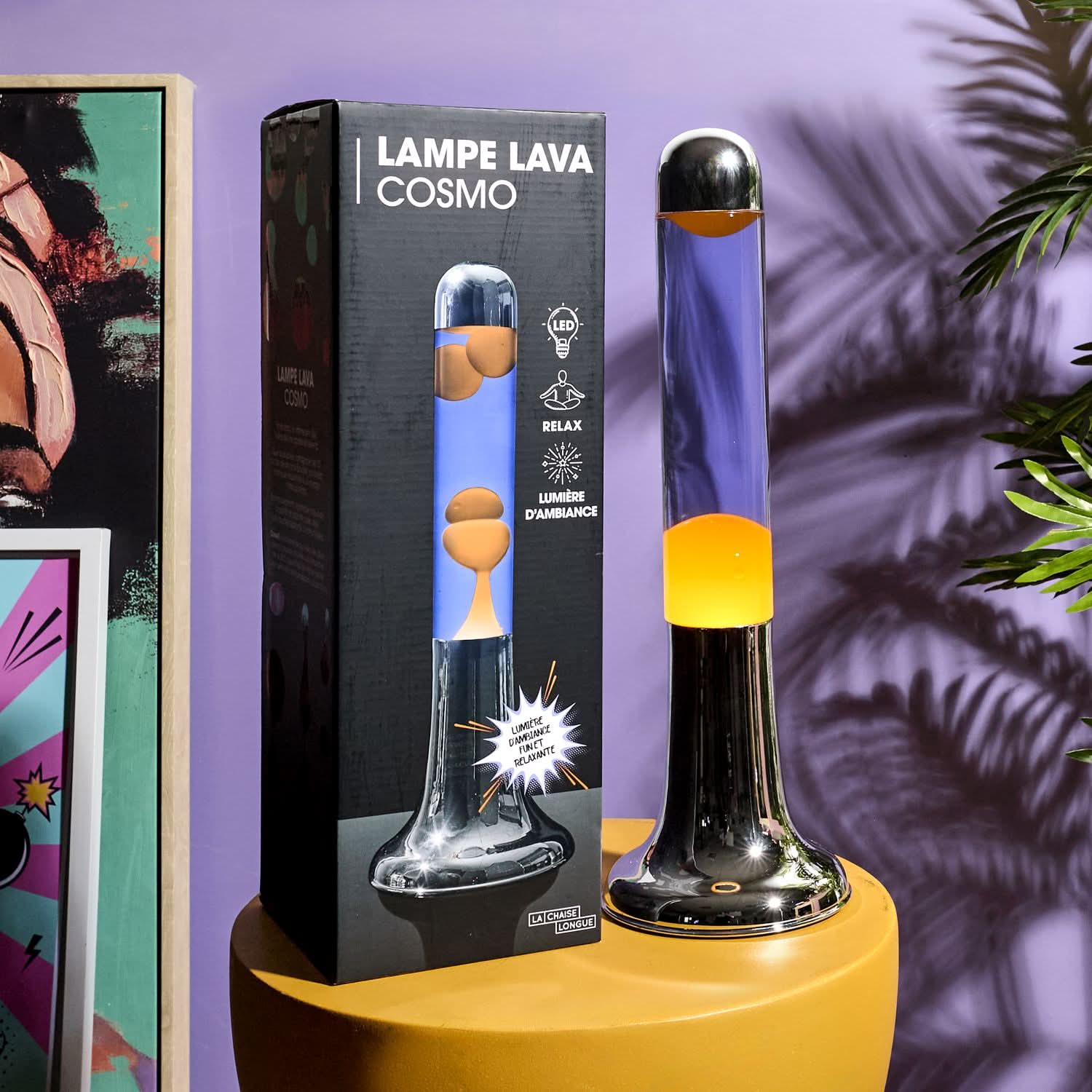 LAMPE LAVA COSMO VIOLET - Image 3