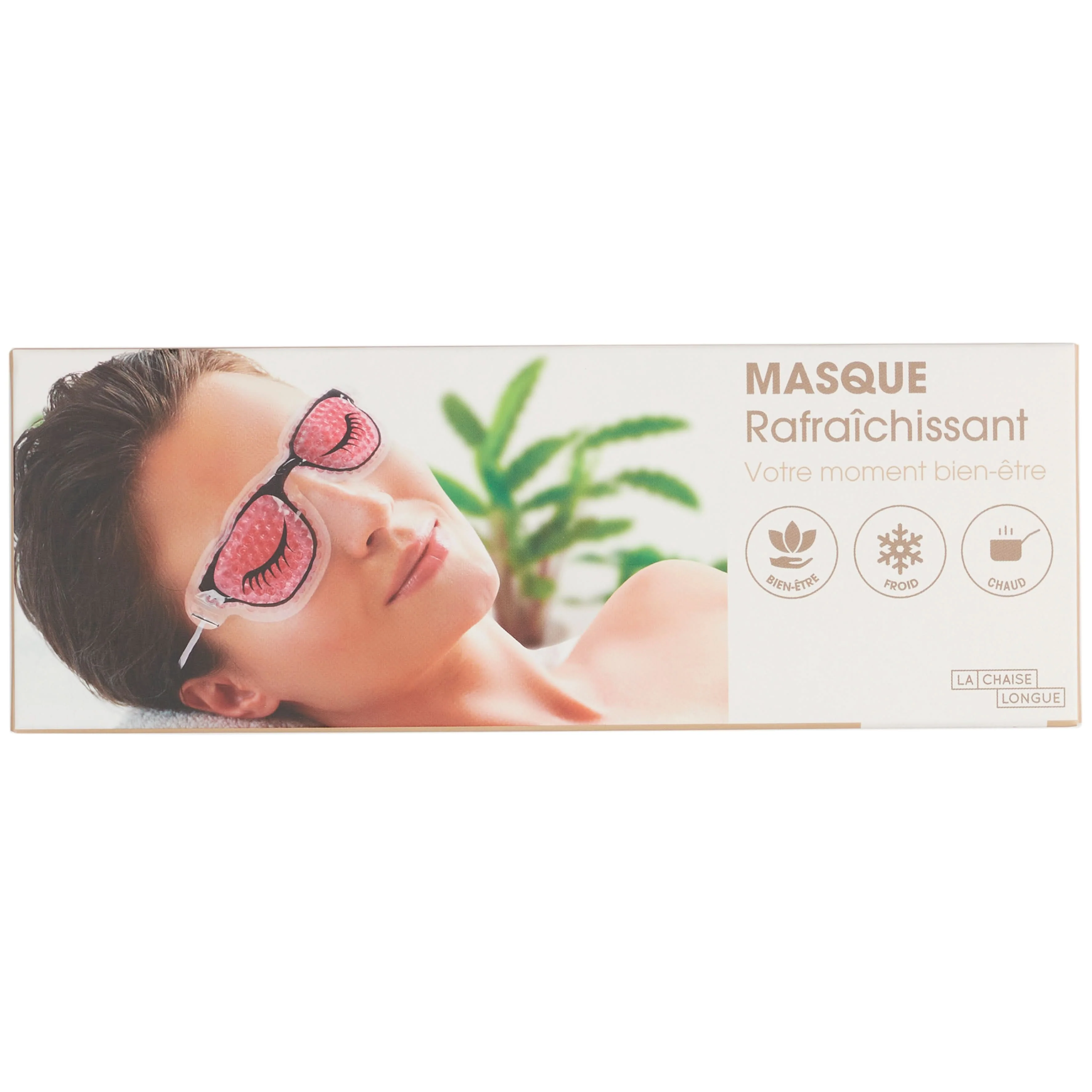 MASQUE YEUX RELAXANT ROSE NUDE - Image 3