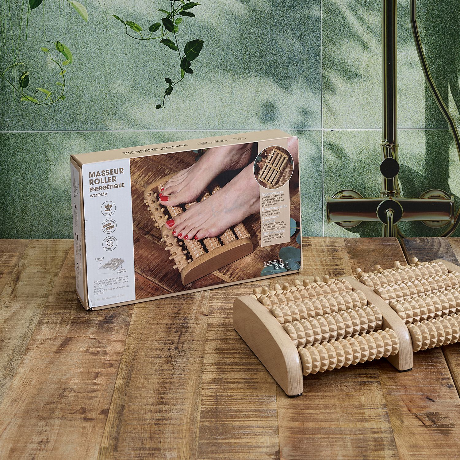 MASSEUR ROLLER ENERGETIQUE WOODY - Image 3