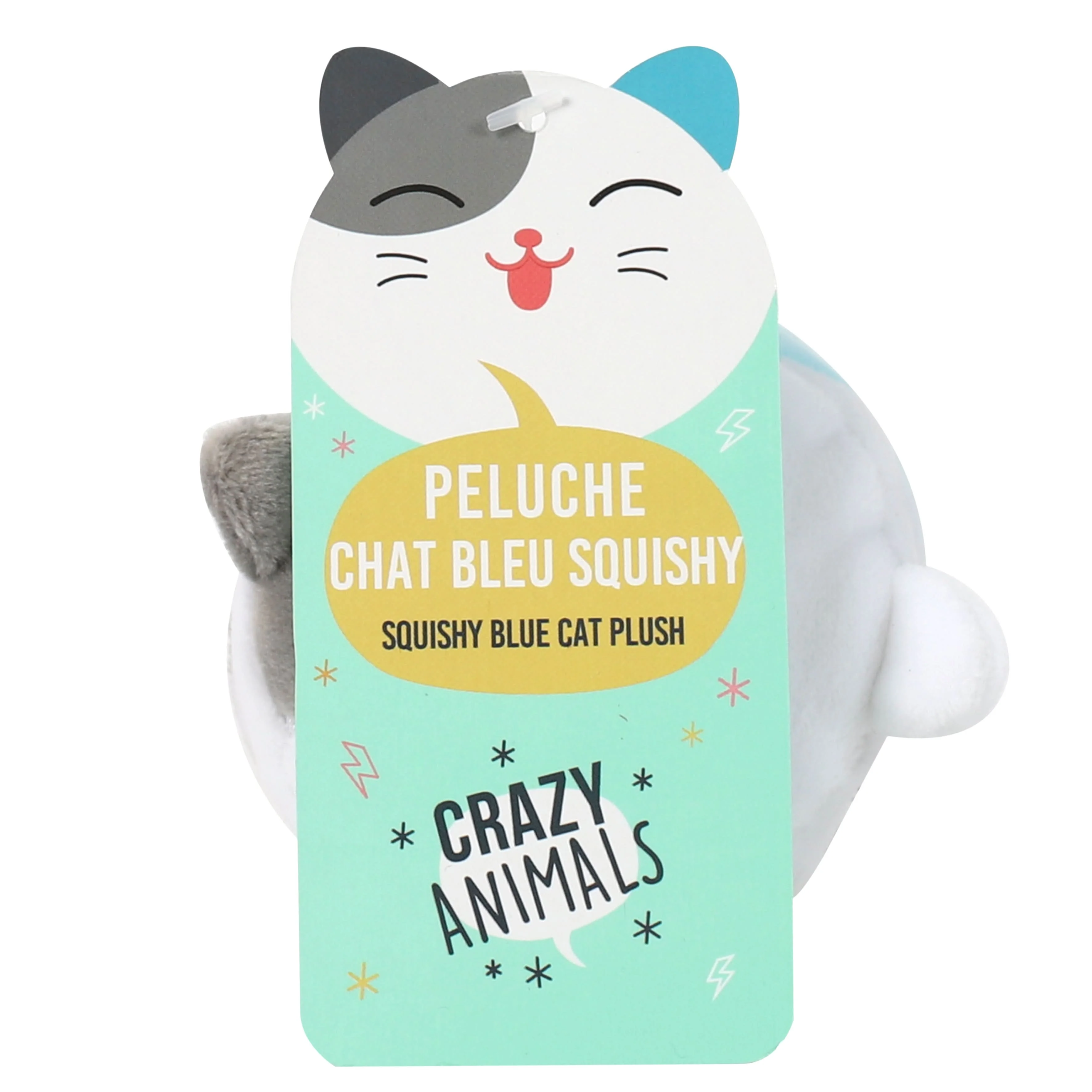 MINI SQUISHY CHAT BLEU - Image 2